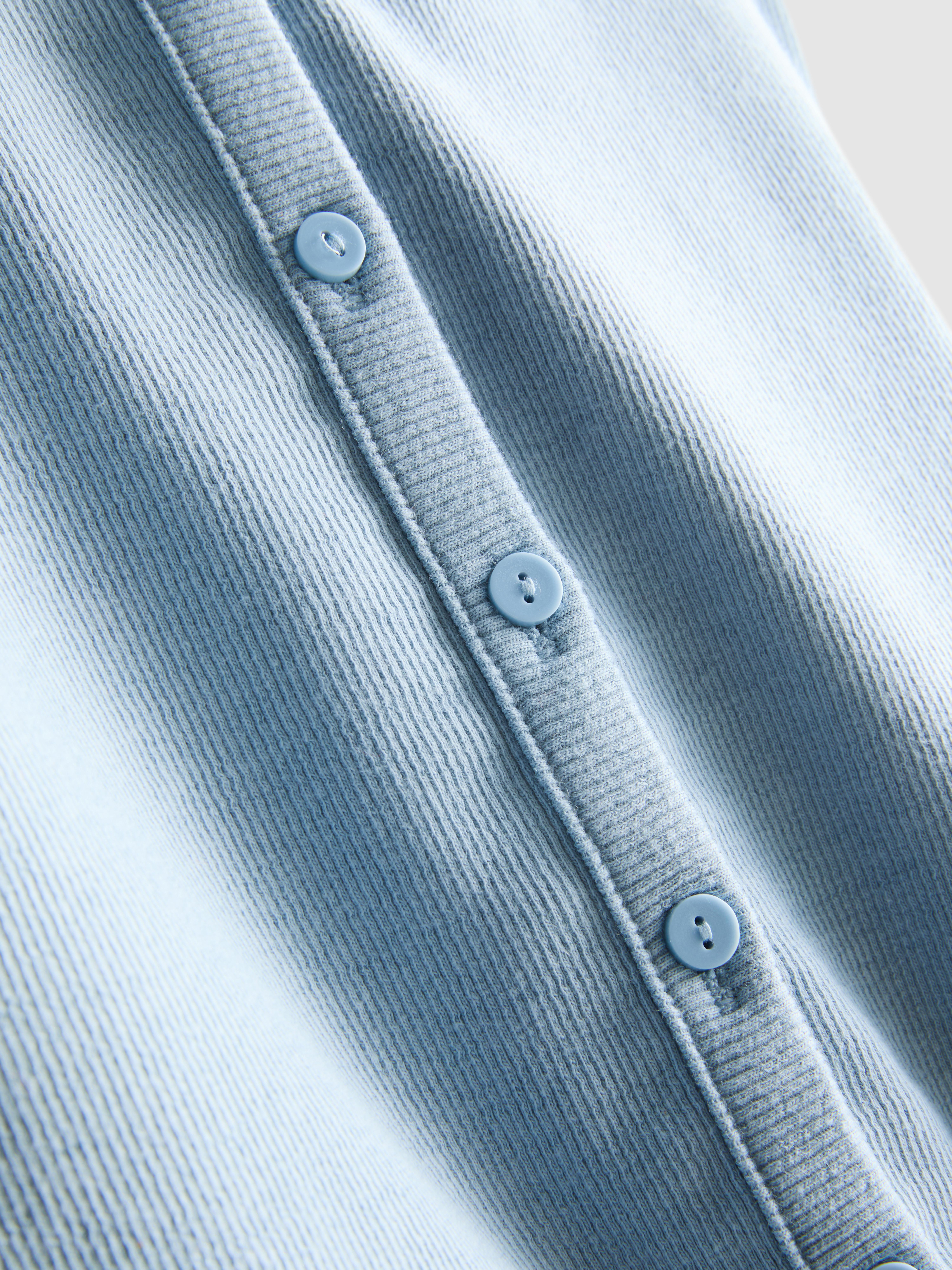 Cap Sleeve Button Down Tee