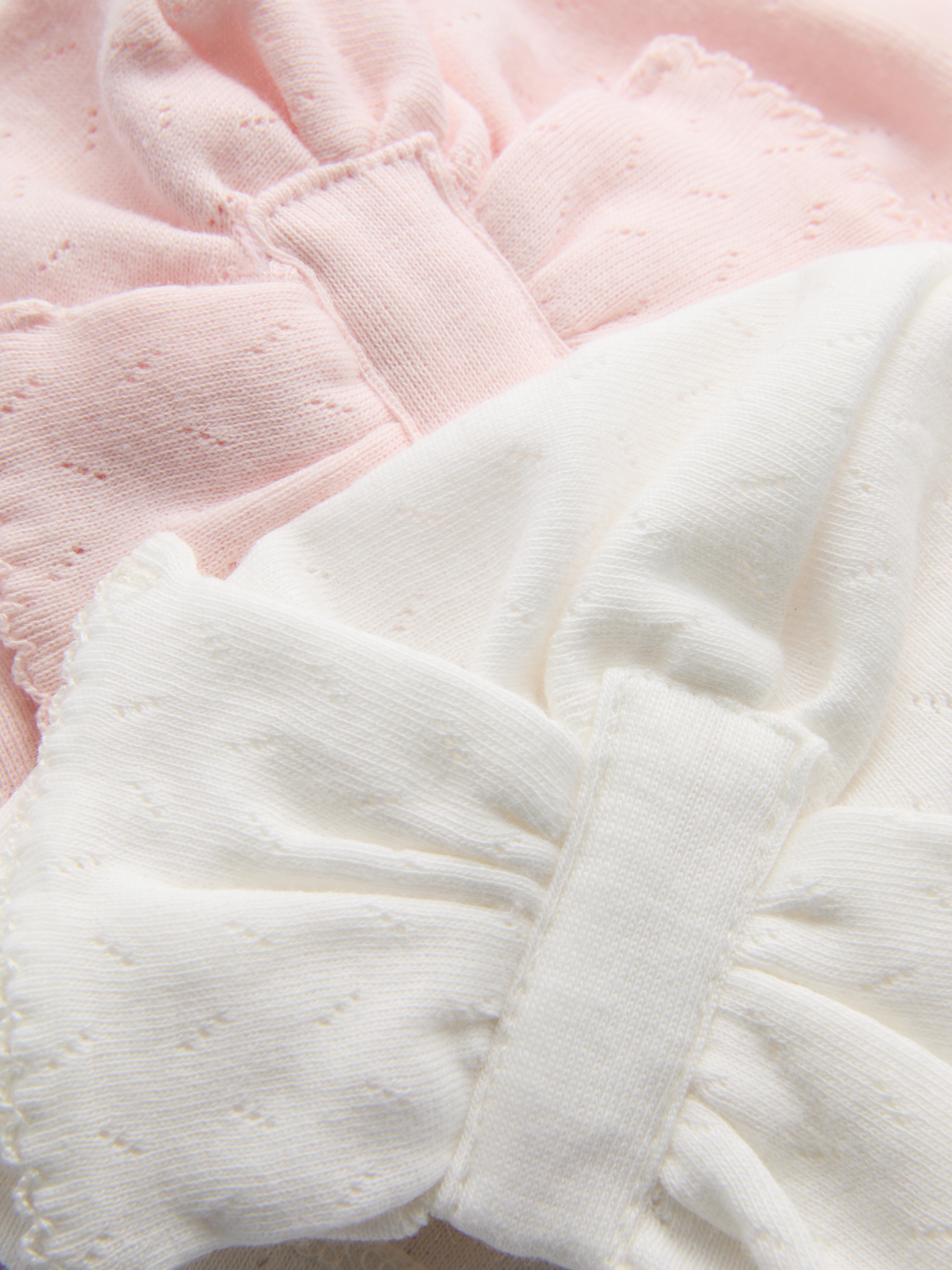 Newborn Girls Light Pink 0-6mths | 2pk Newborn Hats