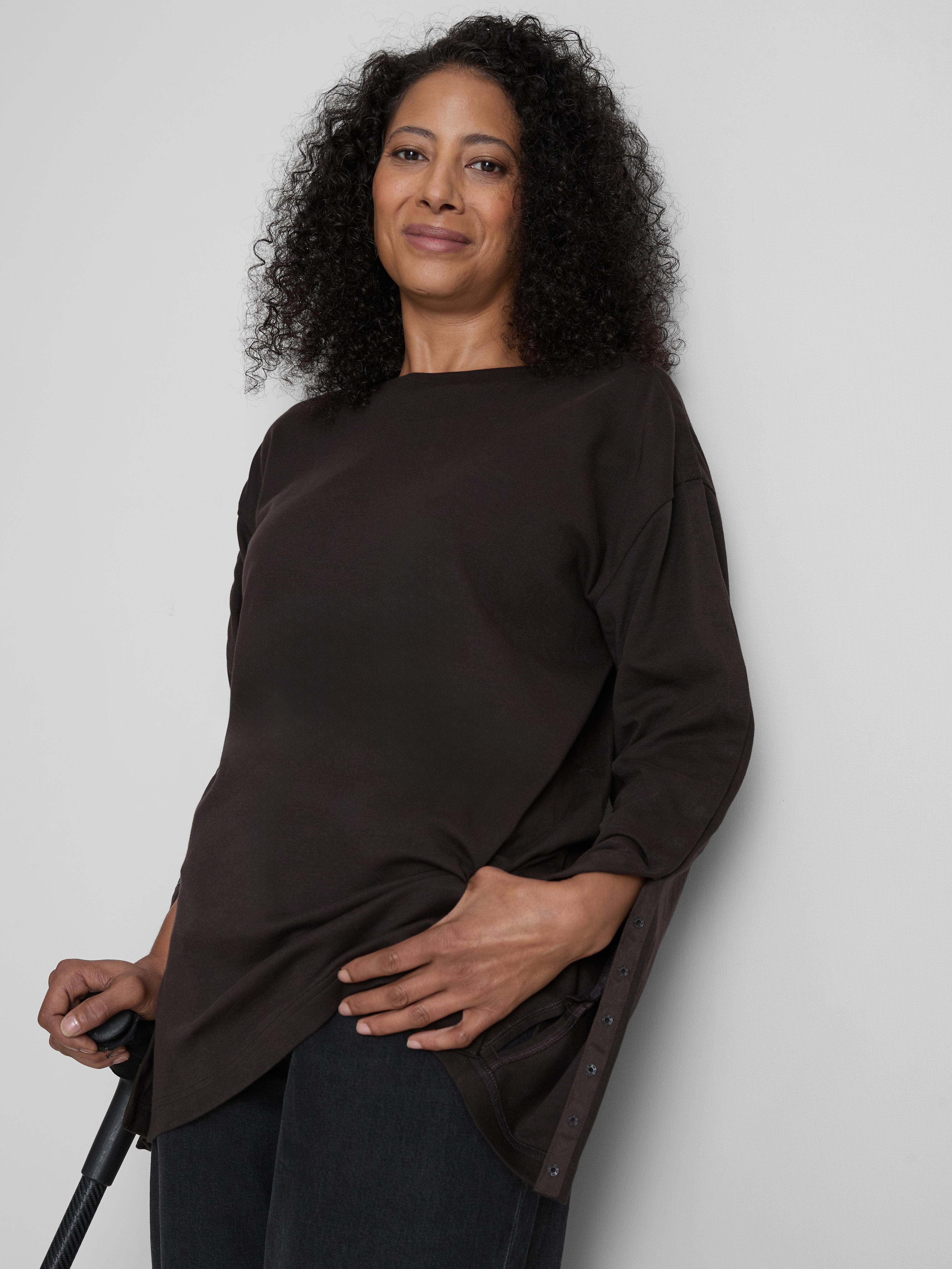 Adaptieve top met lange mouwen Essential