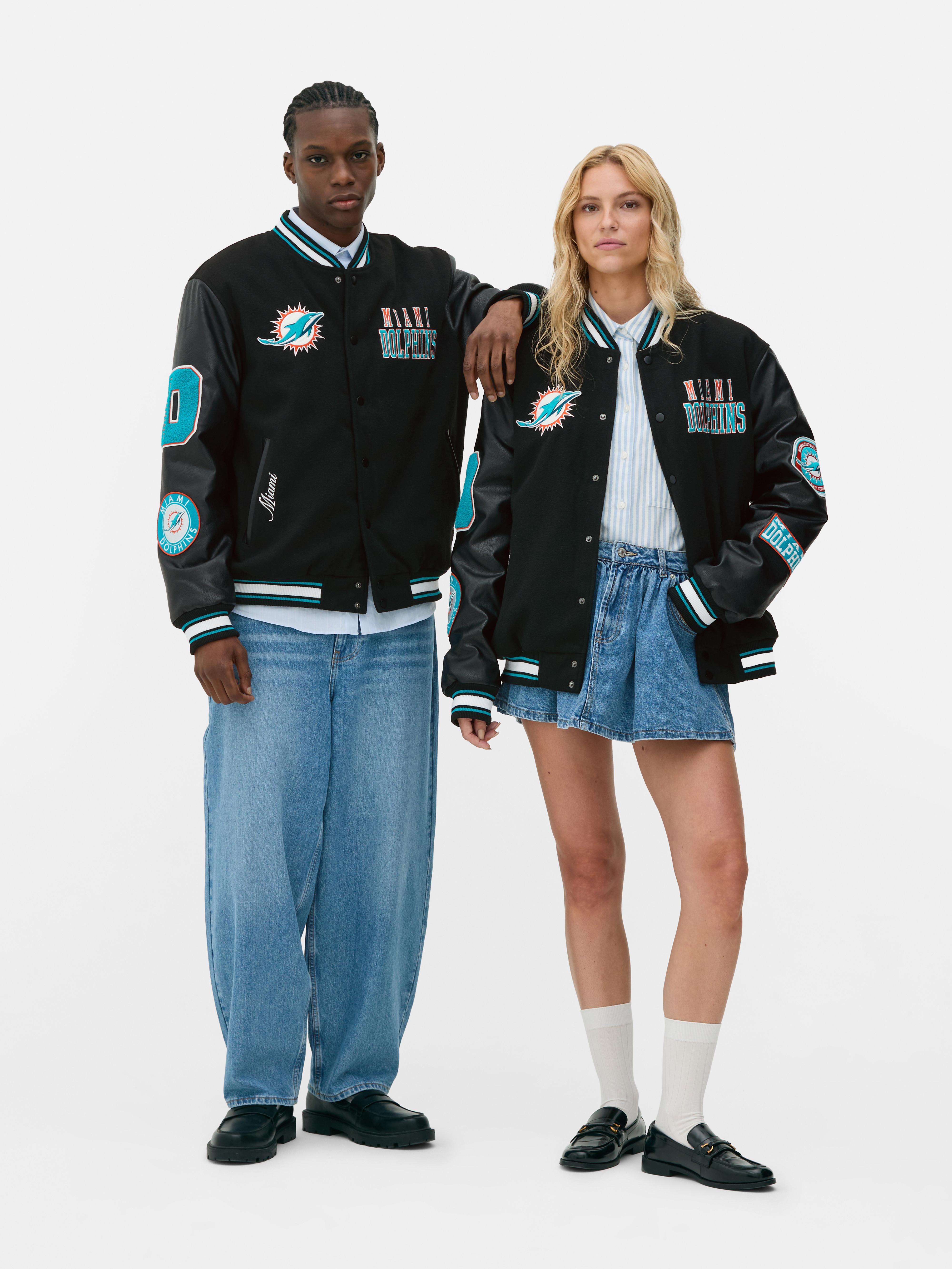 希少　Miami Dolphins スタジャン　未使用タグ付 希少 Miami Dolphins スタジャン 未使用タグ付