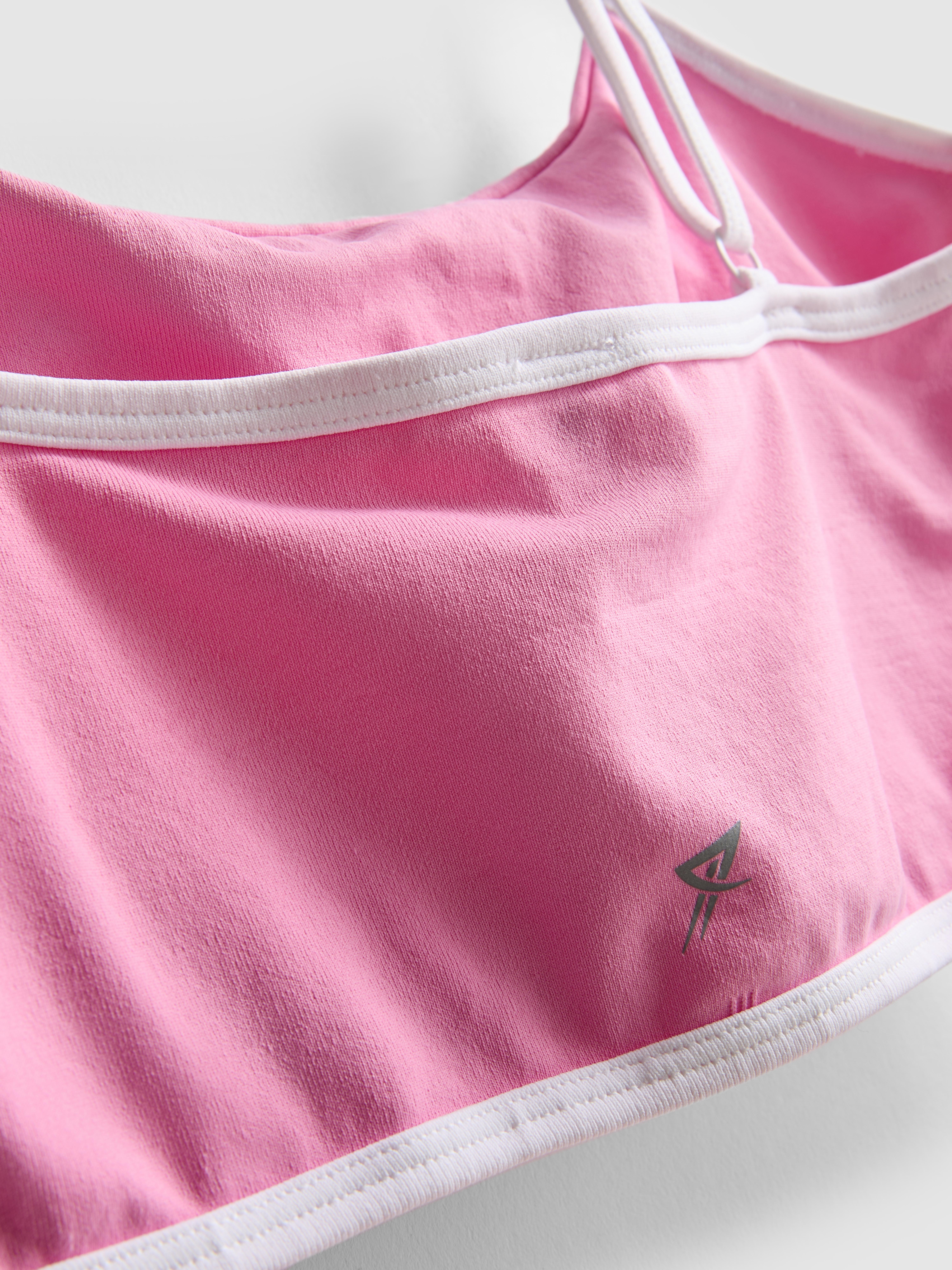 Women's Pink Seamless Active Short Set