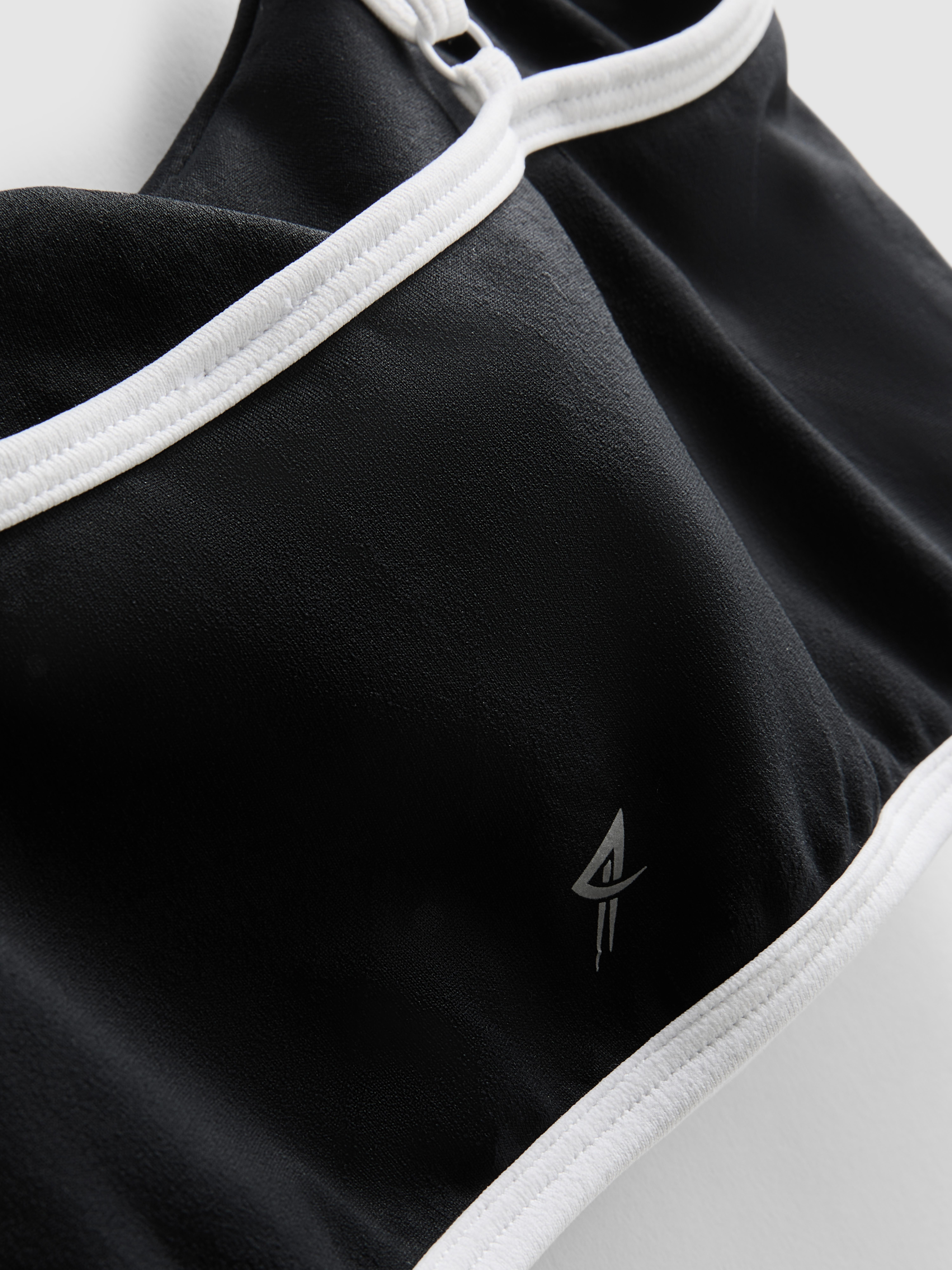 Women's Black Seamless Active Short Set