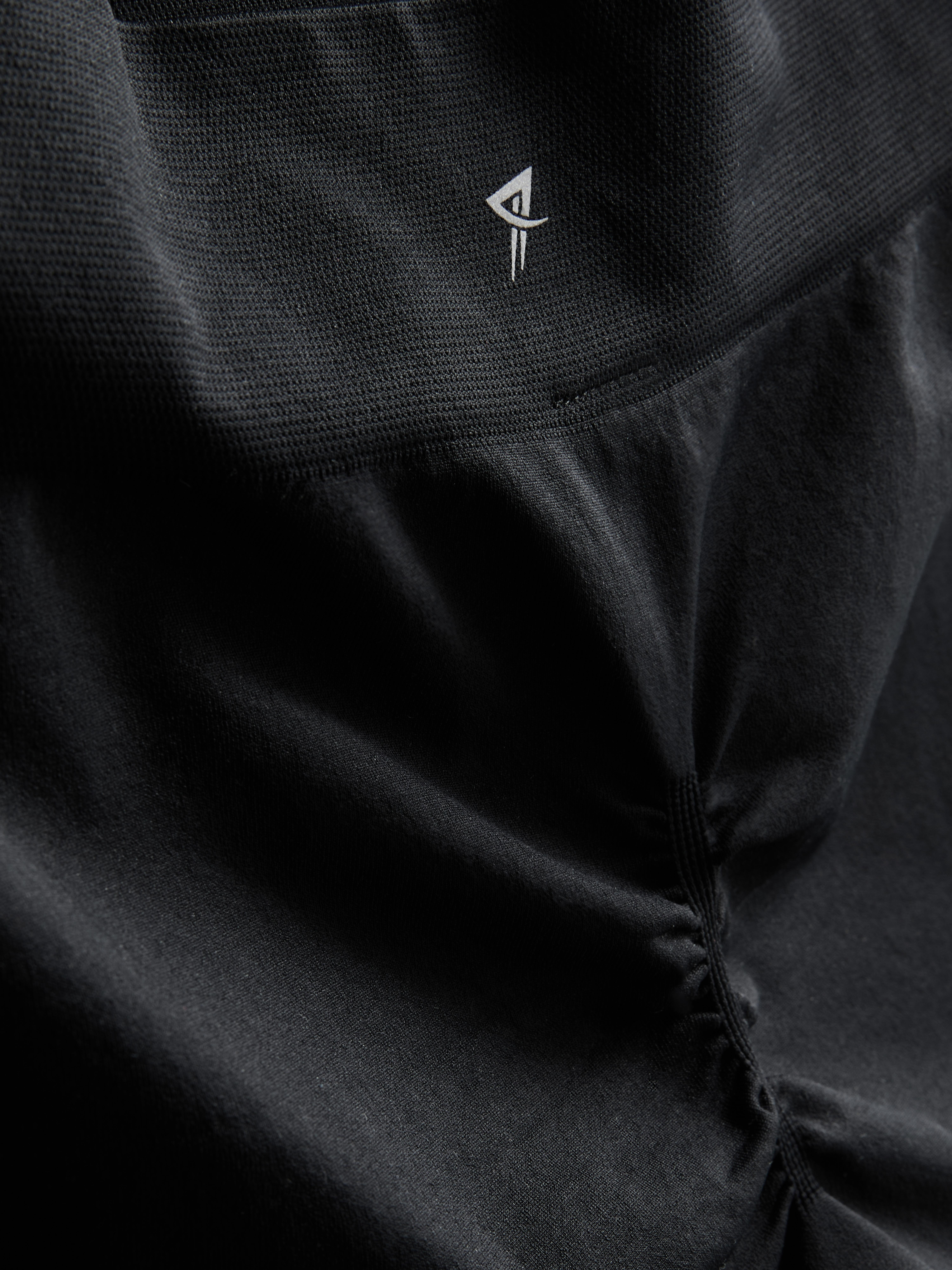 Women's Black Seamless Active Short Set