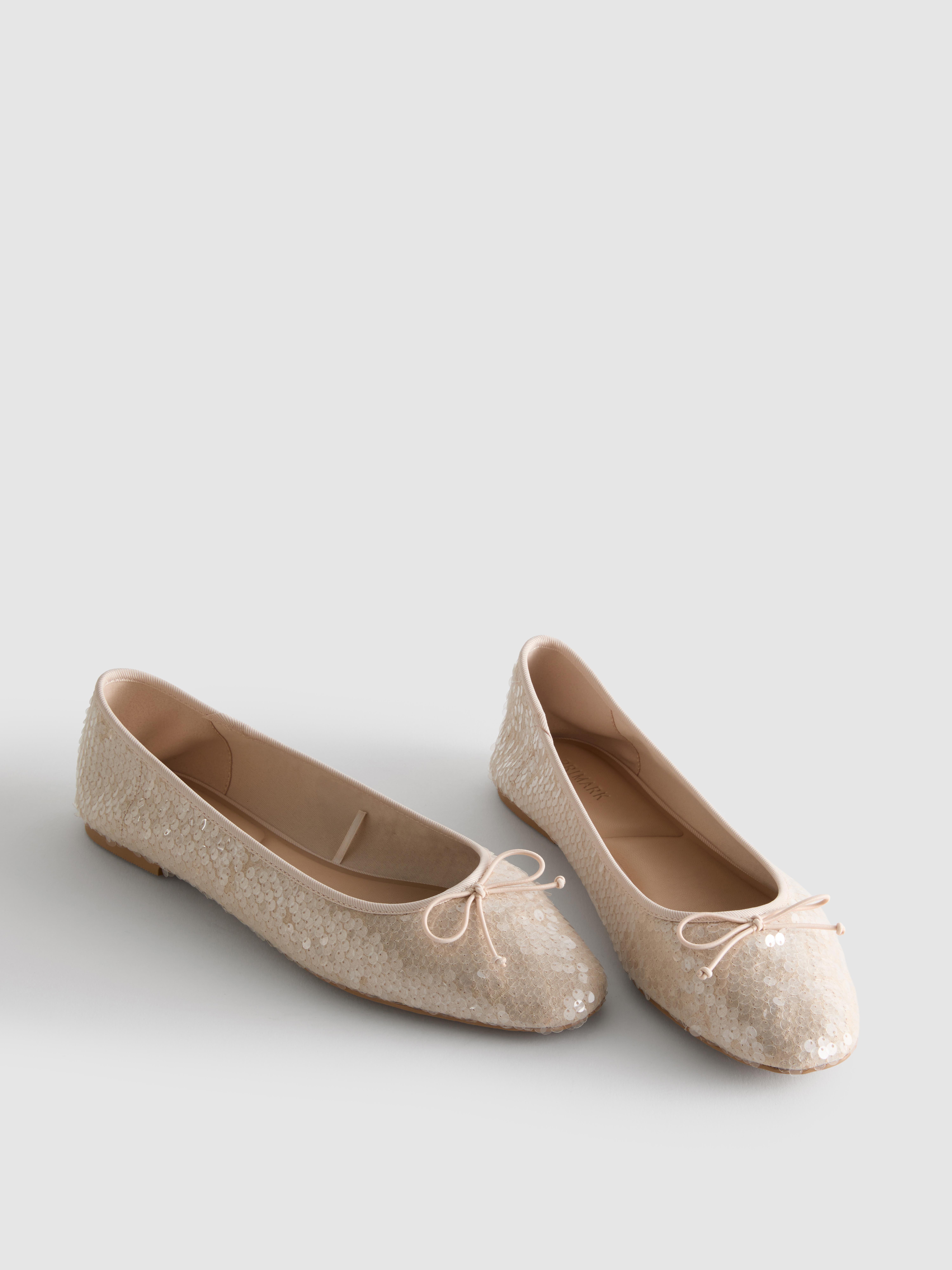 Sequin Ballerina Pumps