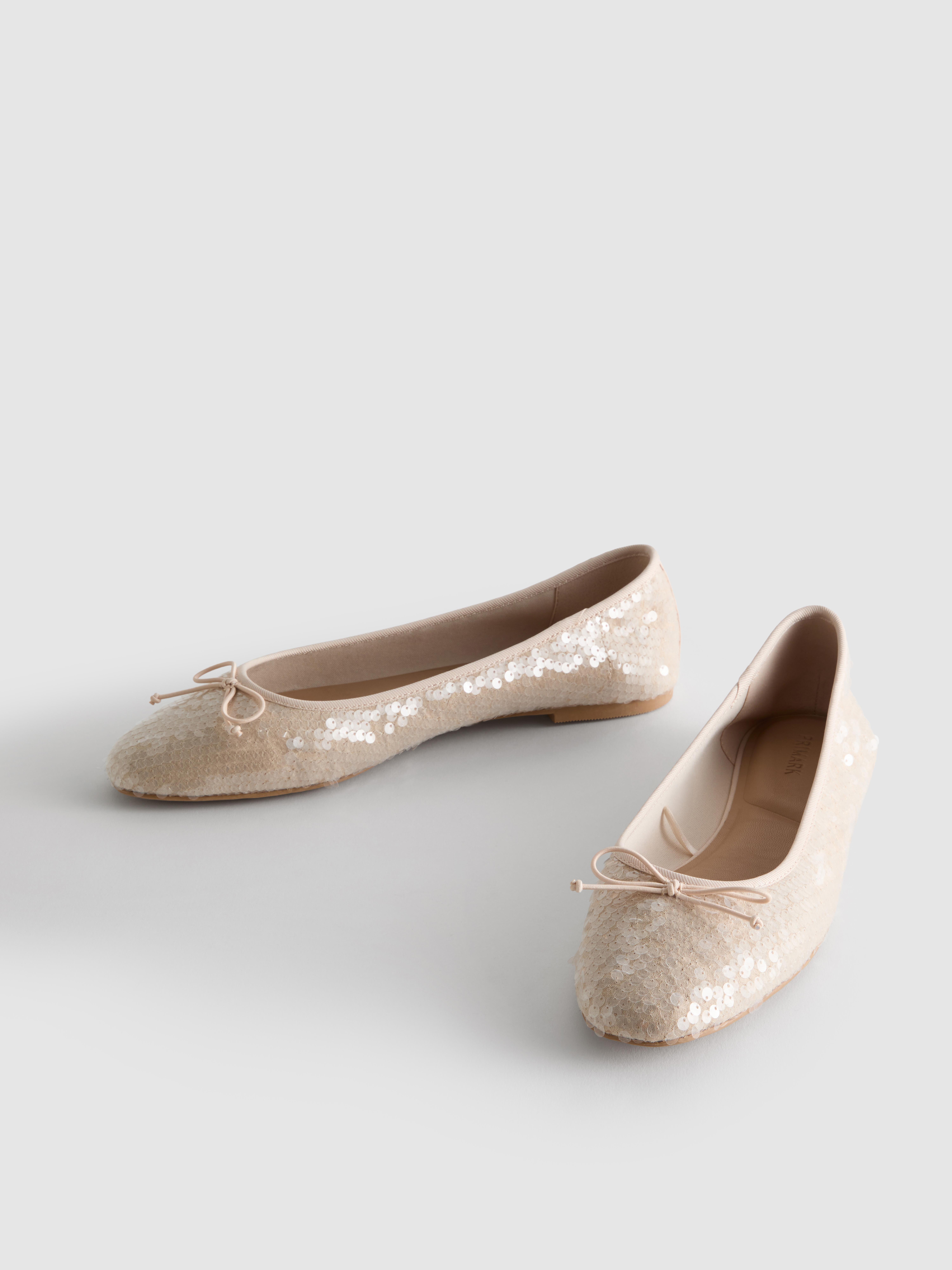 Sequin Ballerina Pumps