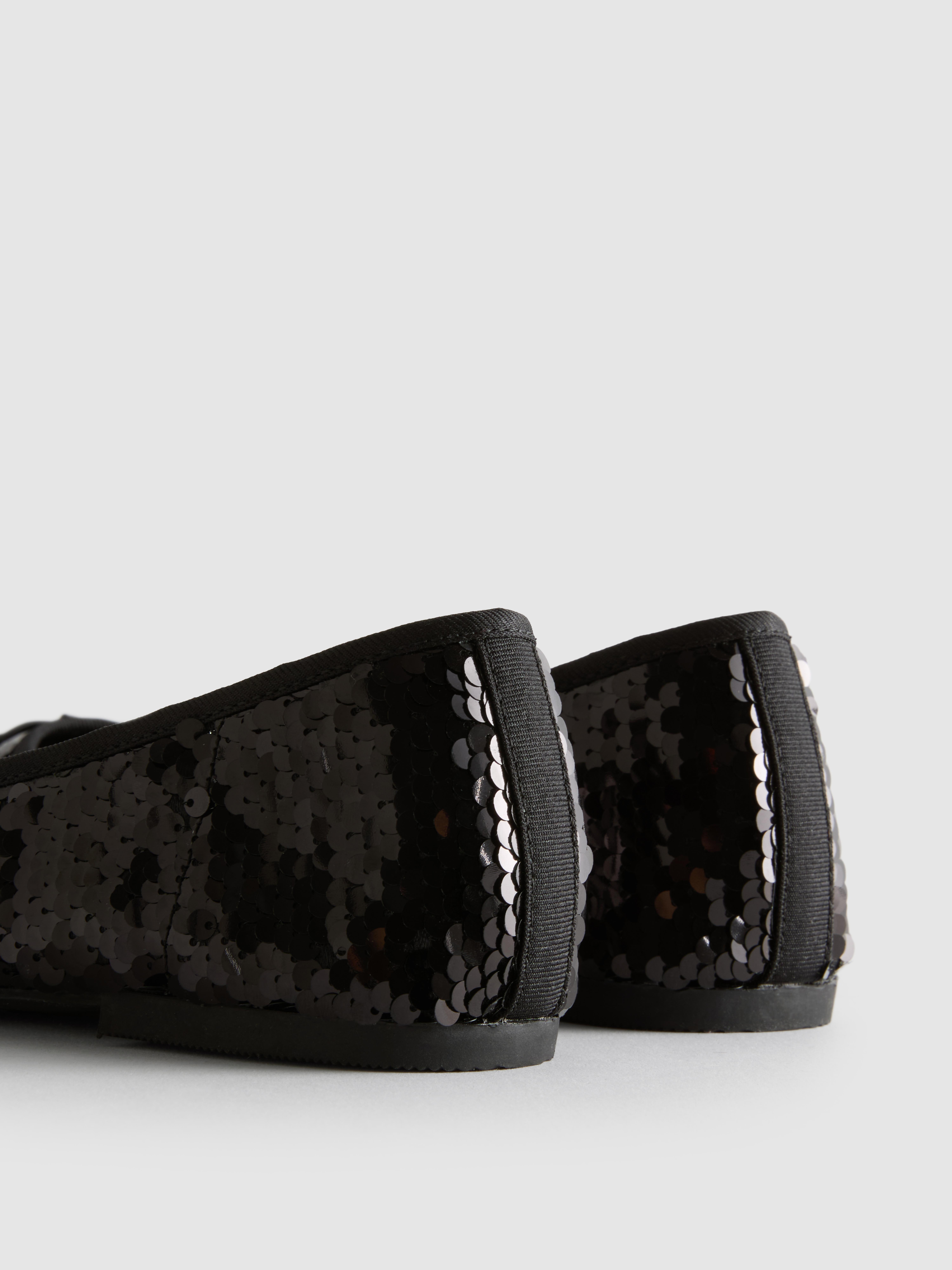 Sequin Ballerina Pumps