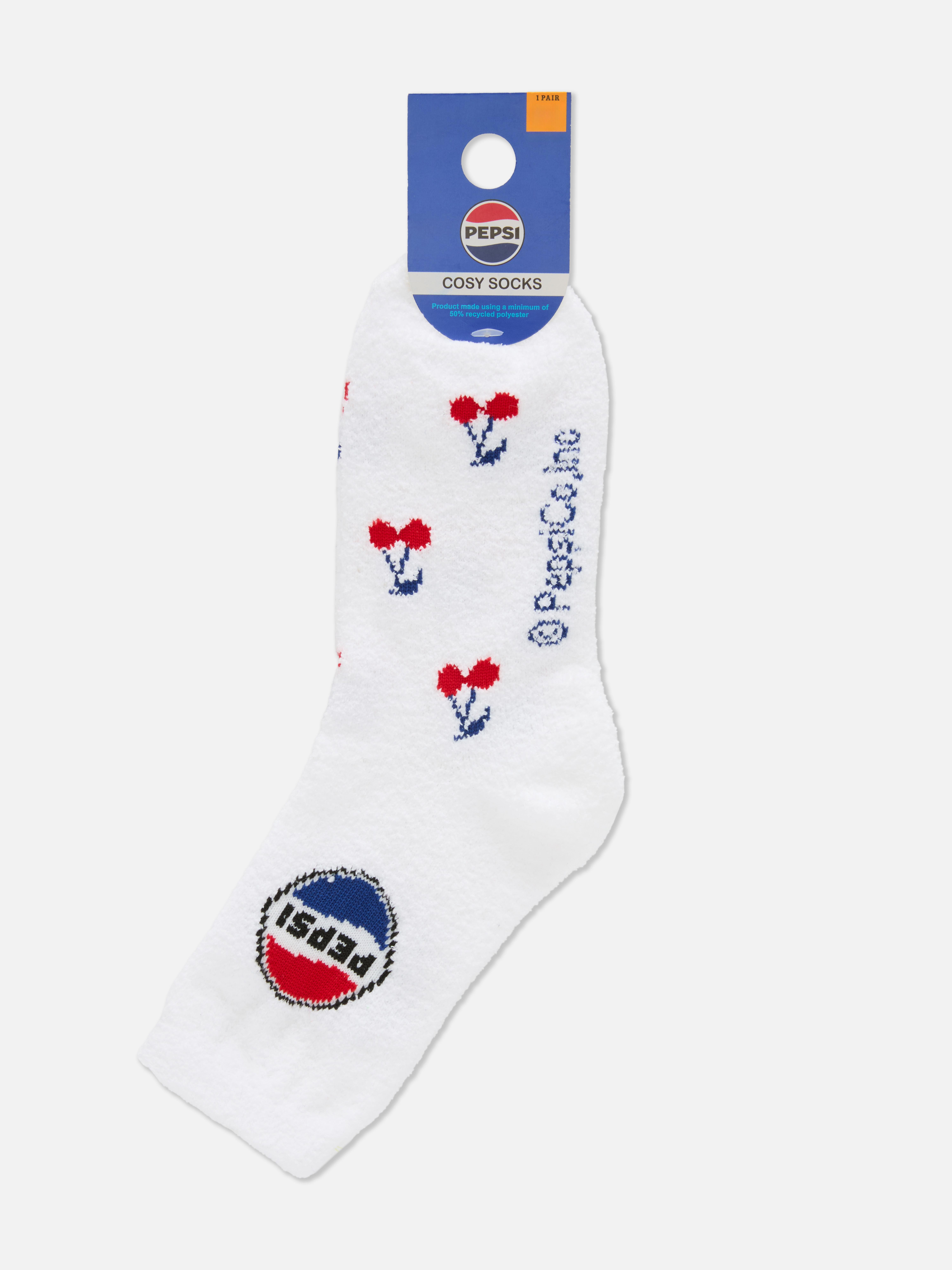 Pepsi Slipper Socks