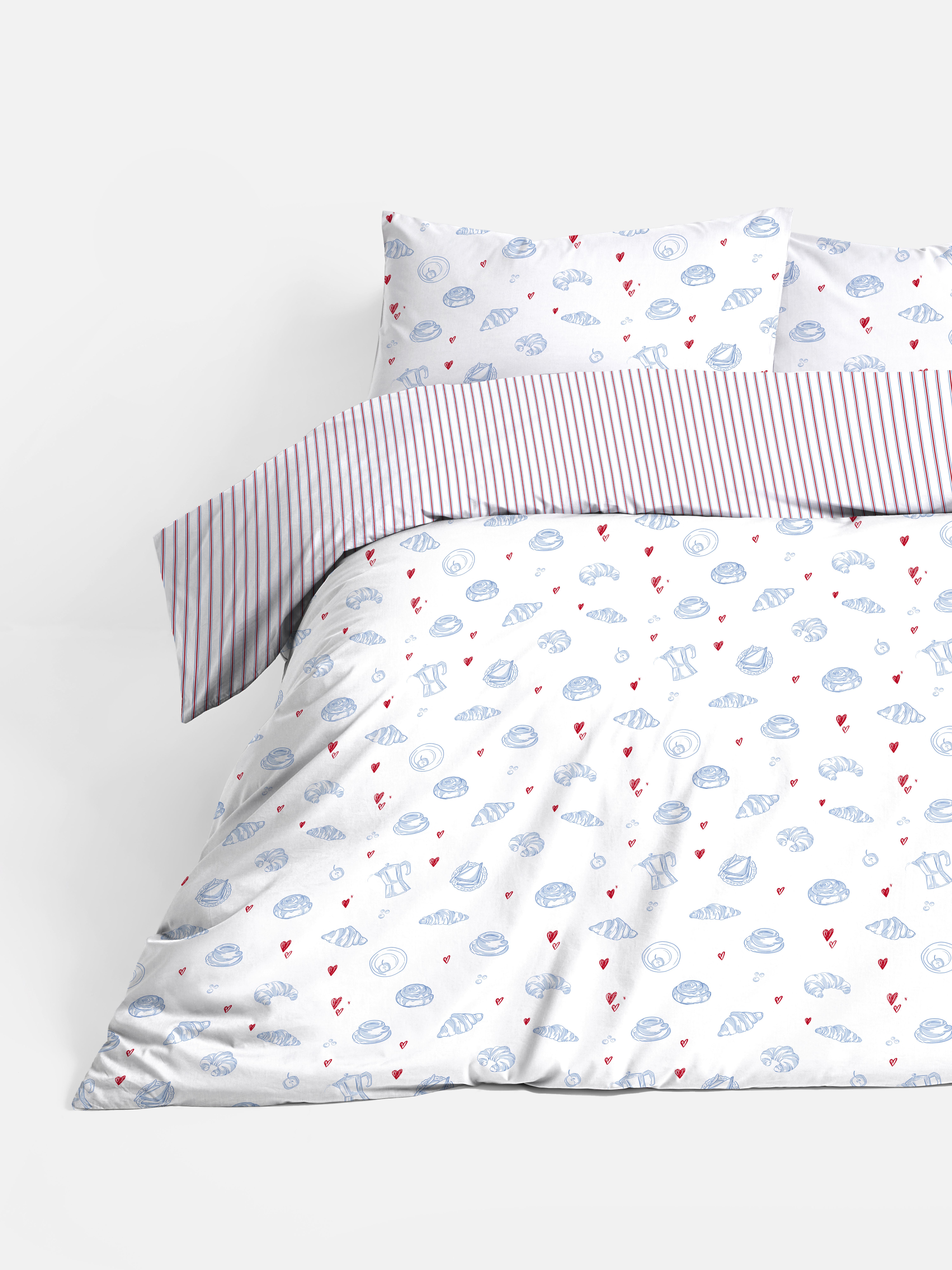 Brunch Club Double Duvet Cover Set