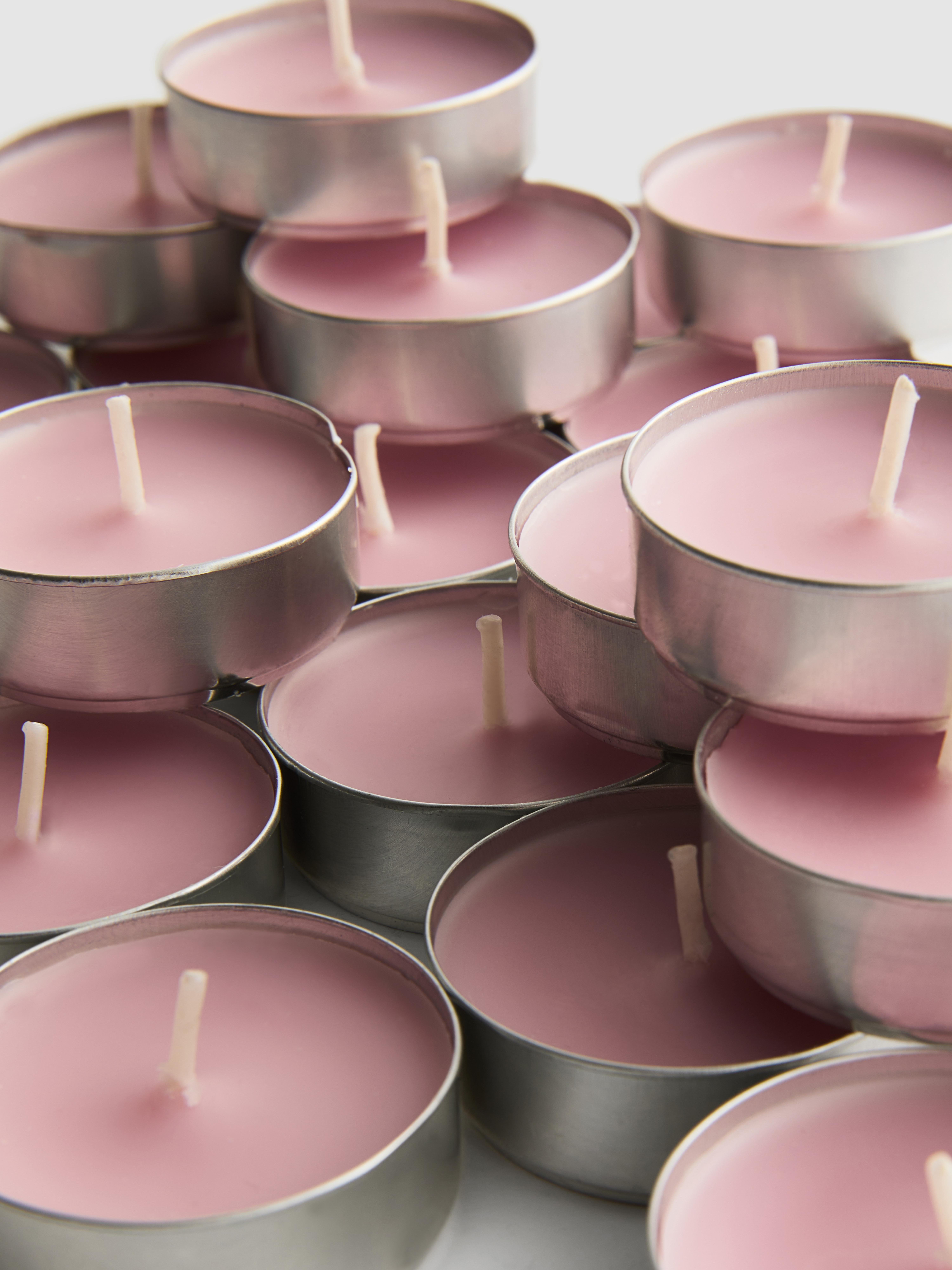 Light Pink 24-Pack Tealight Refills