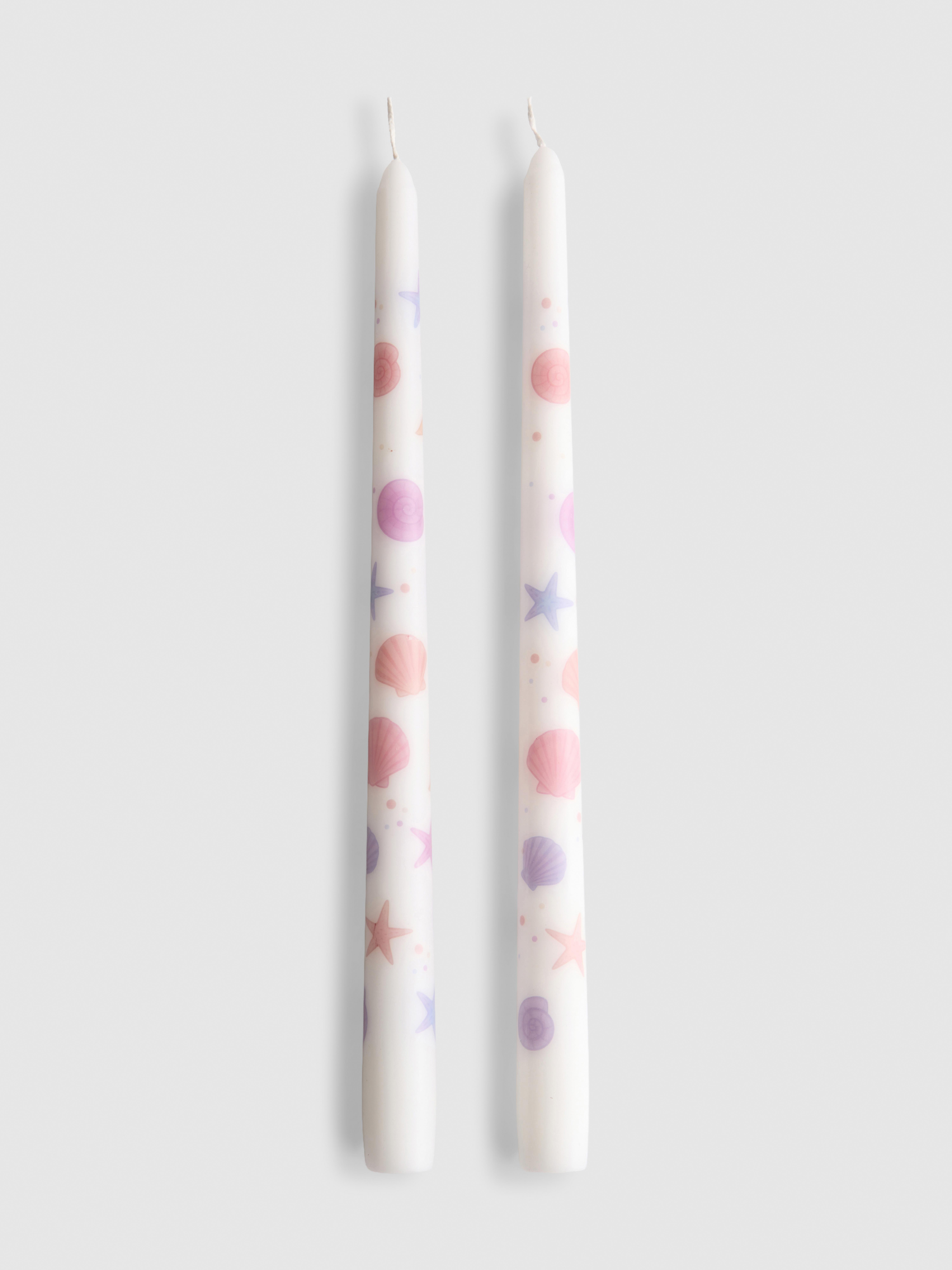 Cherry Dinner Candle Lilac