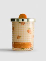 Light Orange Scented Candle In Lidded Jar Primark