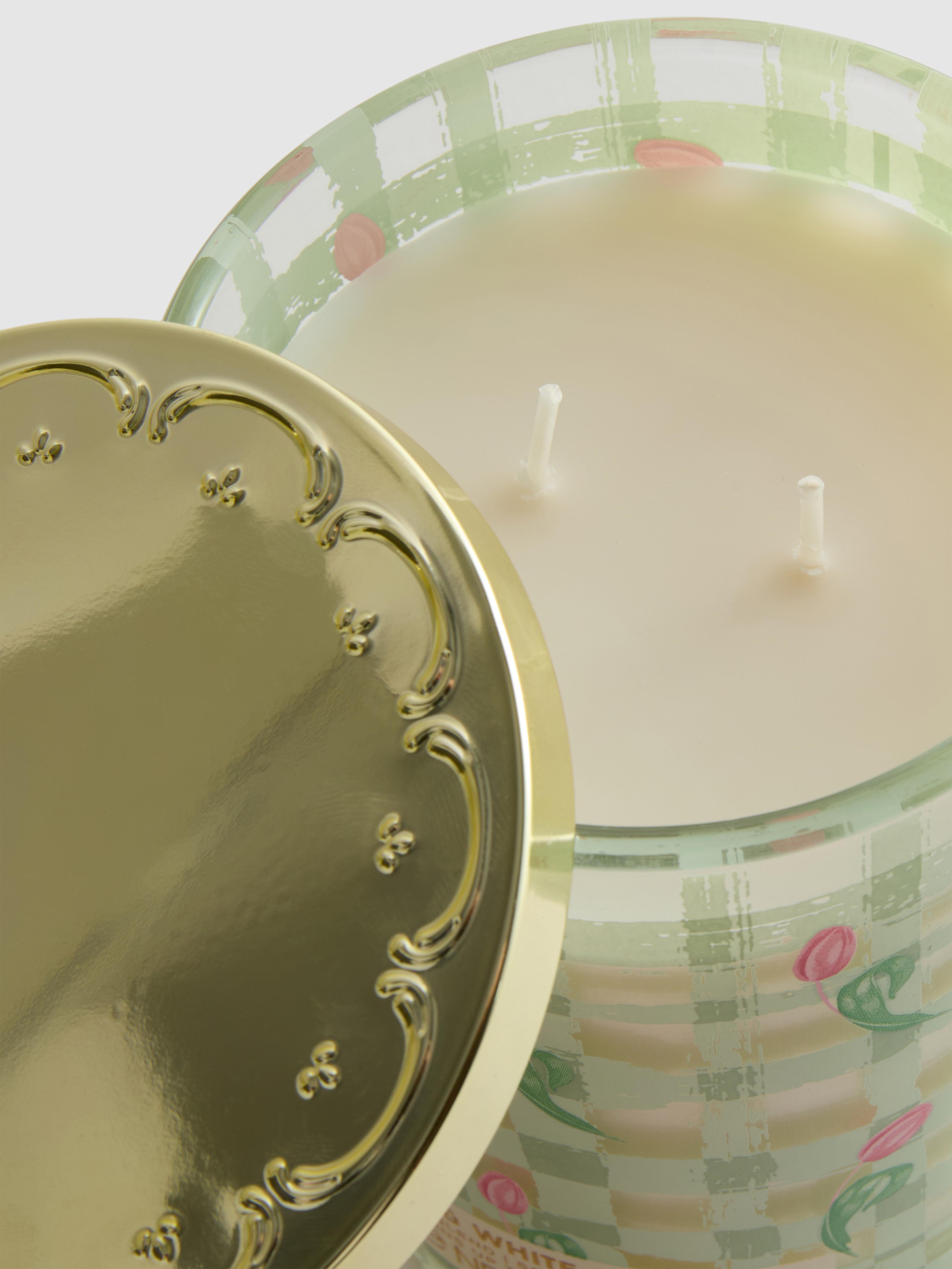 Green Two-Wick Scented Candle