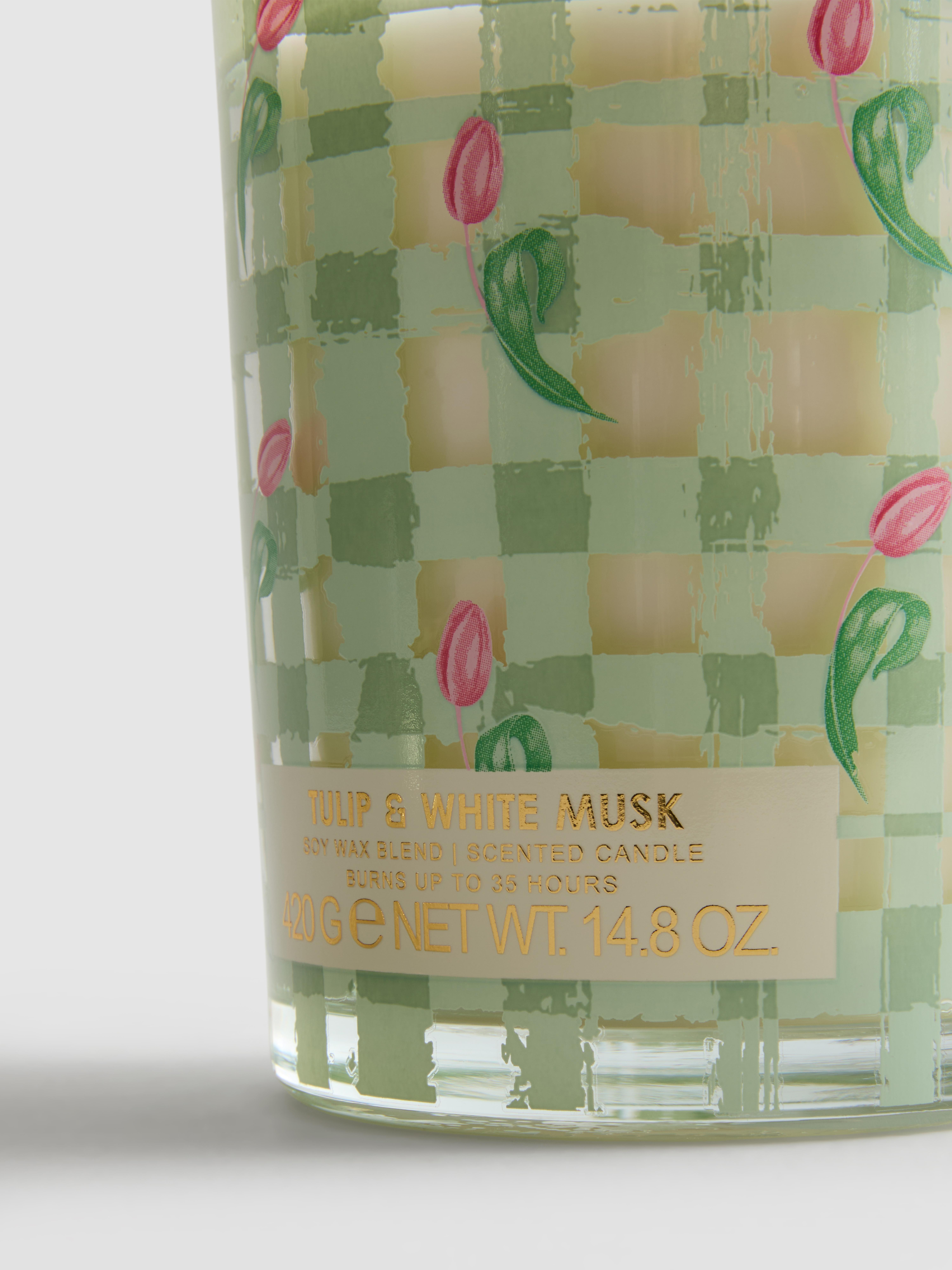 Green Two-Wick Scented Candle