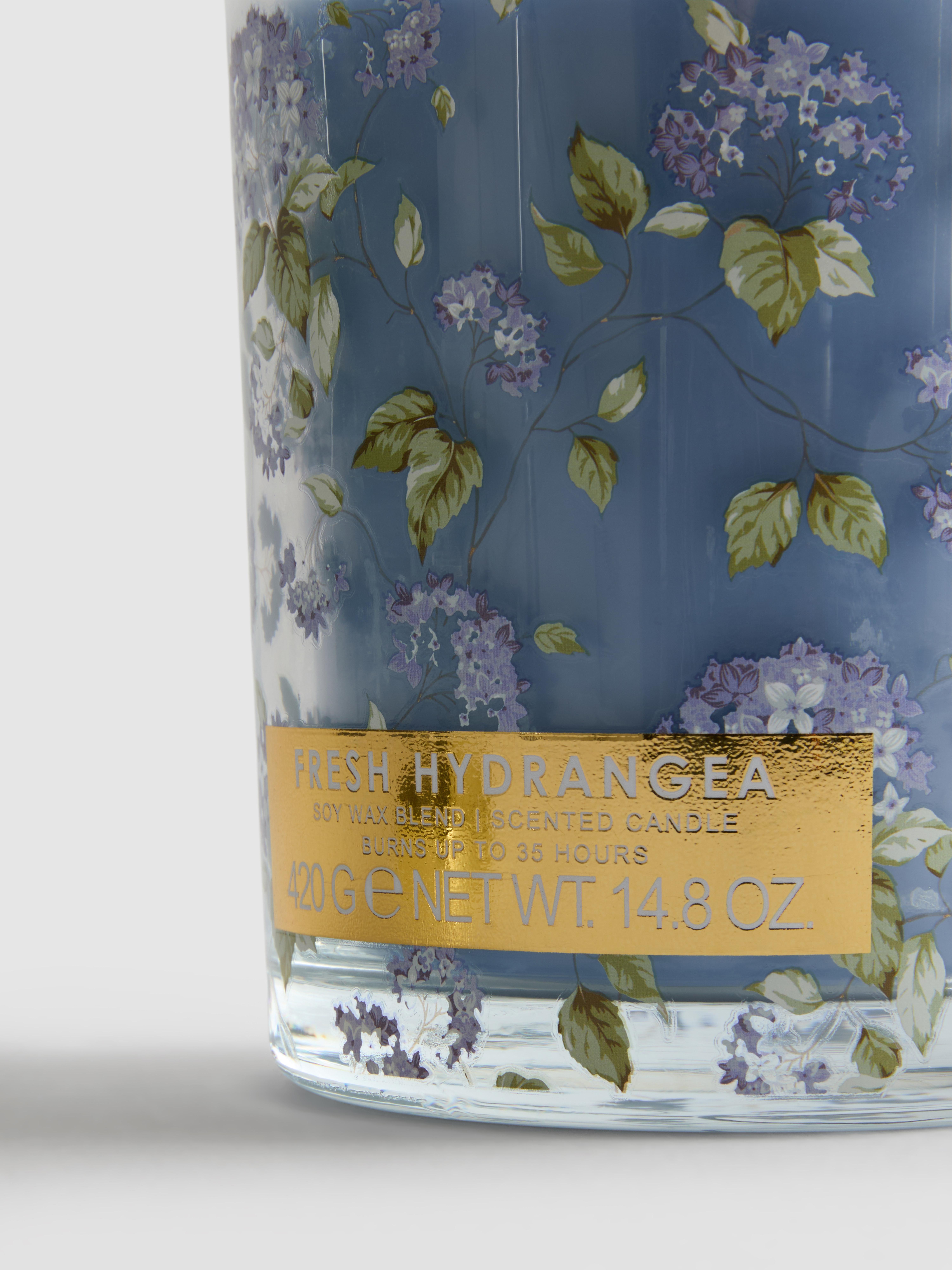 Light Blue Two-Wick Scented Candle