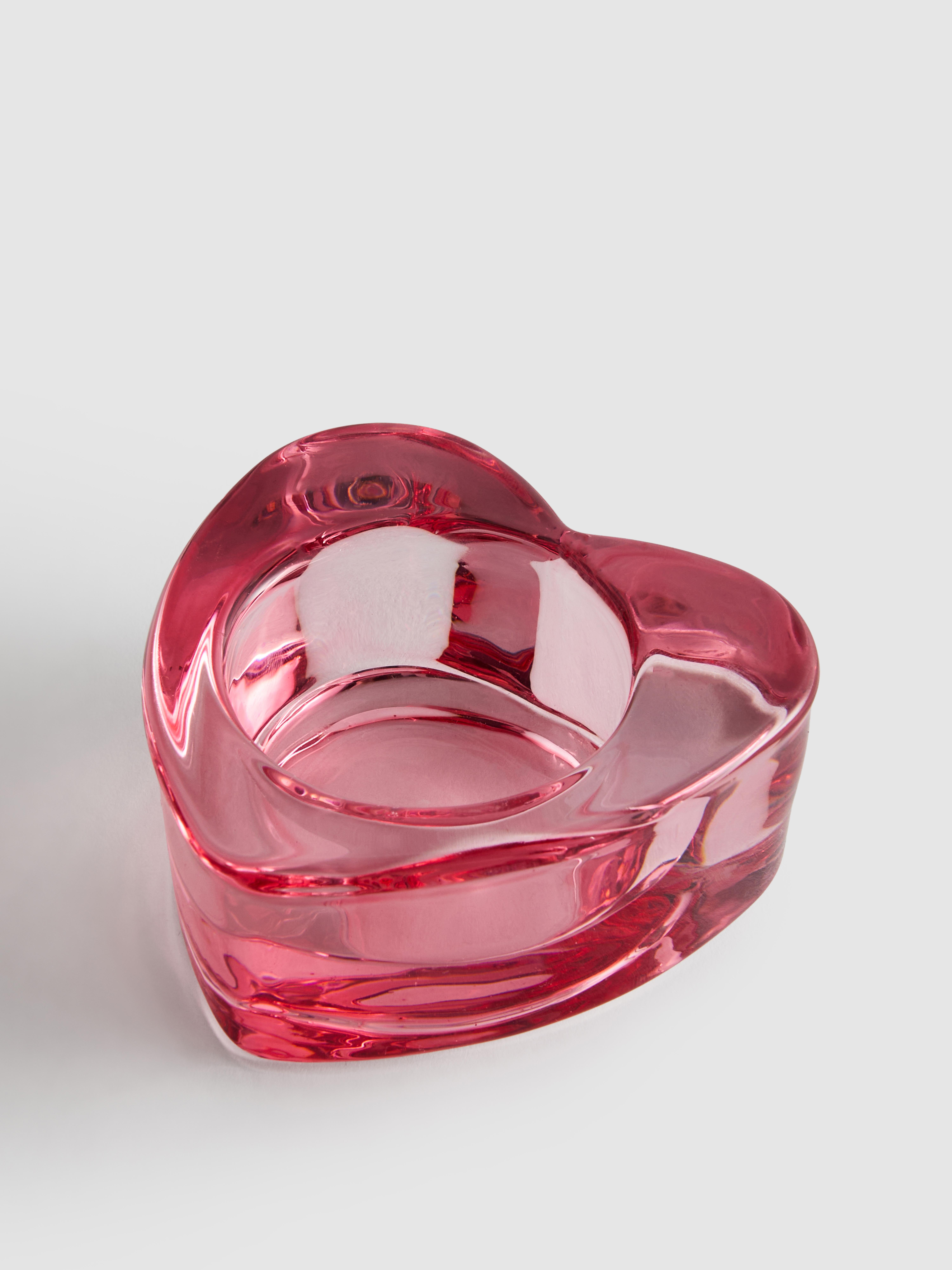 Suporte vela forma coração