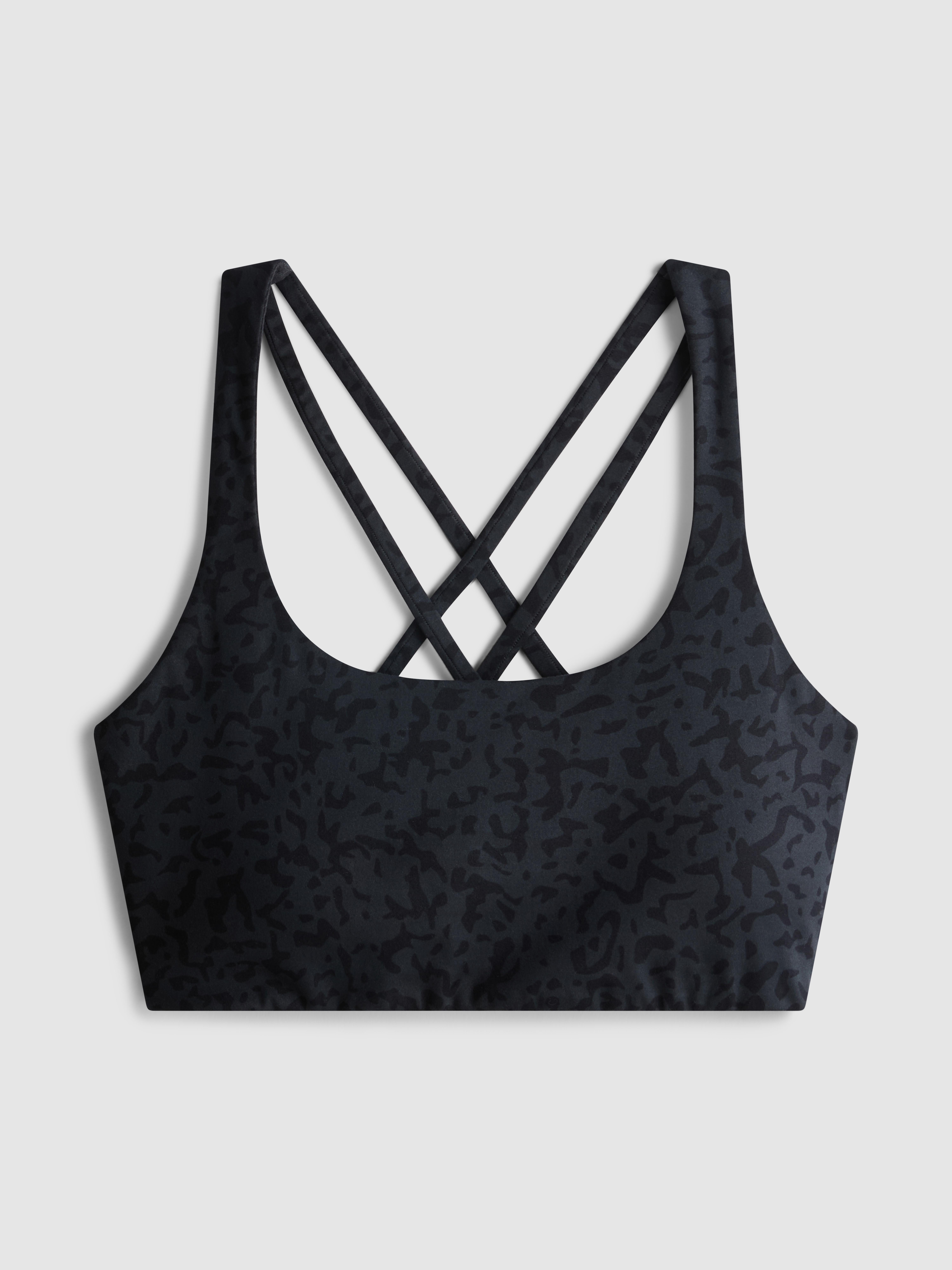 Women's Multi Active Cross Back Crop Top