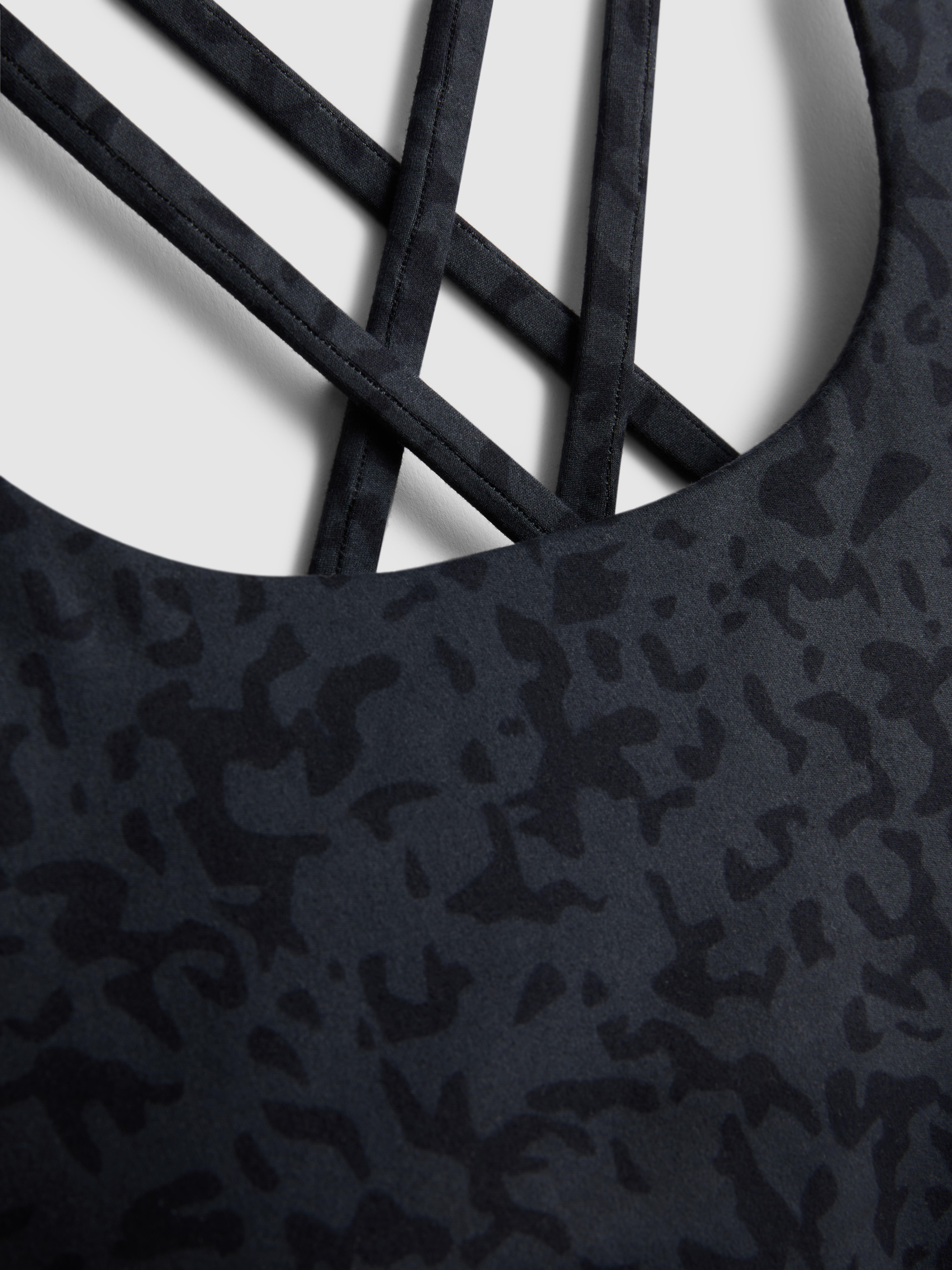 Women's Multi Active Cross Back Crop Top