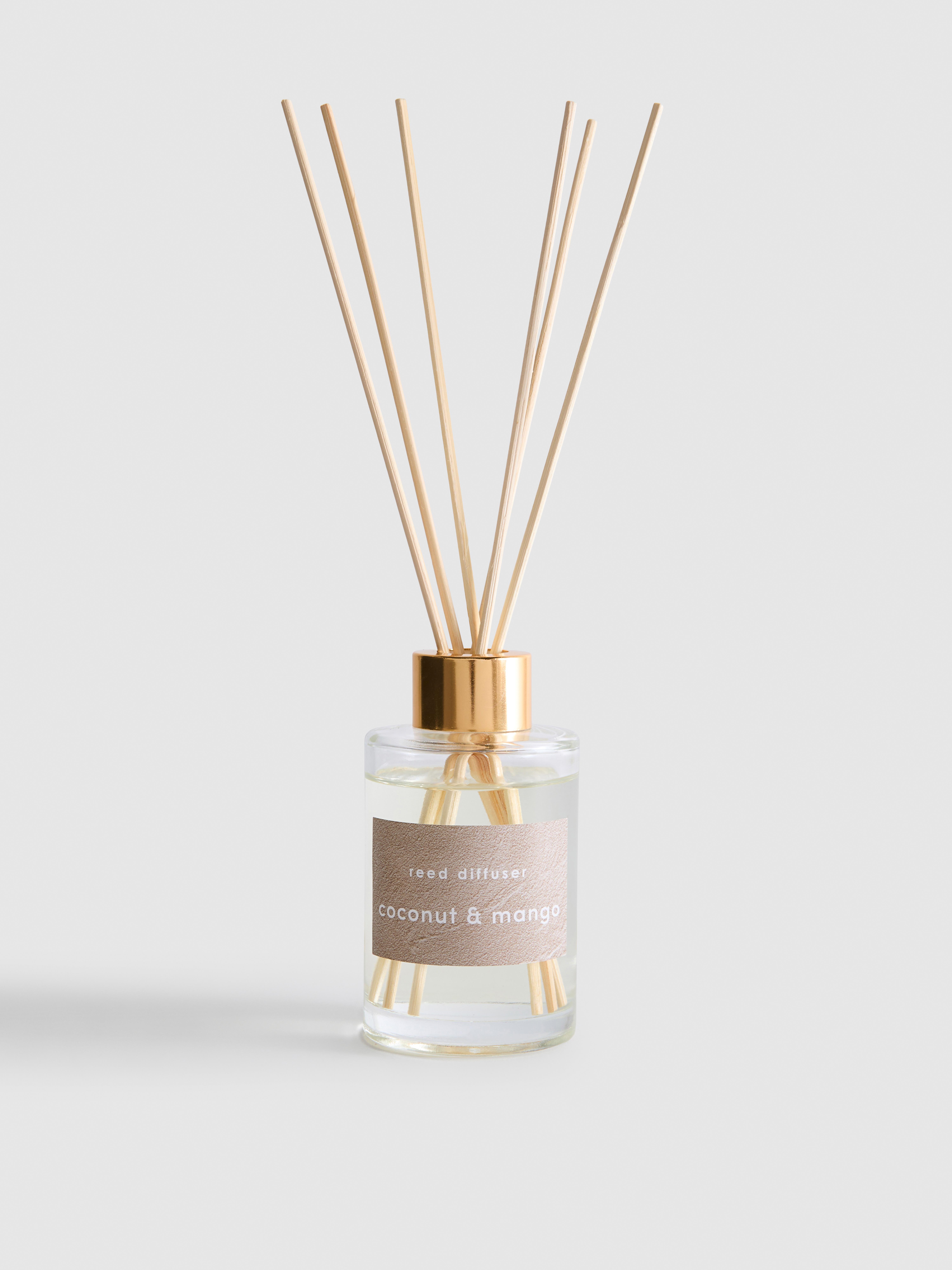 Geurverspreider met stokjes, 100 ml Lichtbruin