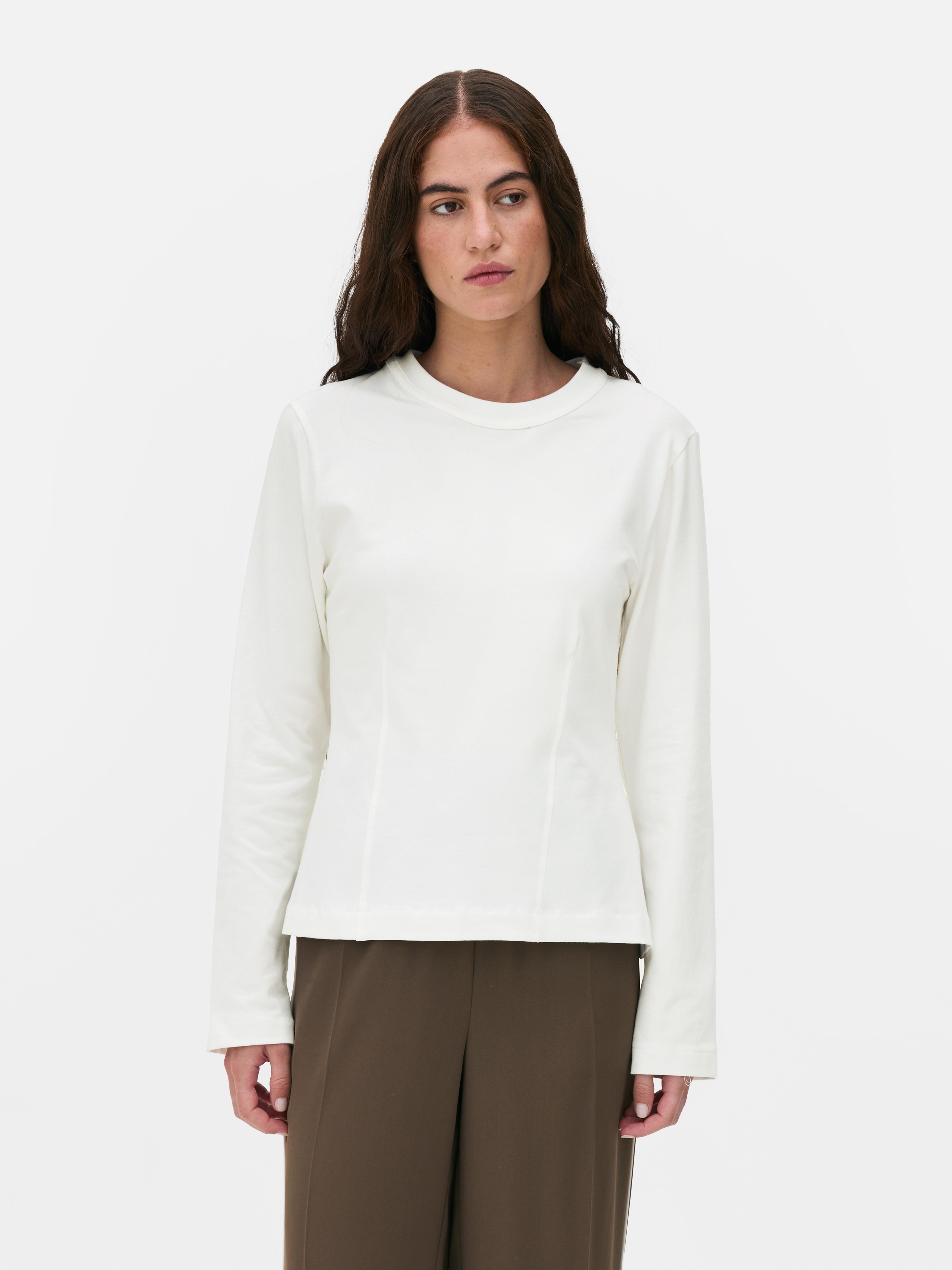 Cinched Long Sleeve Tee