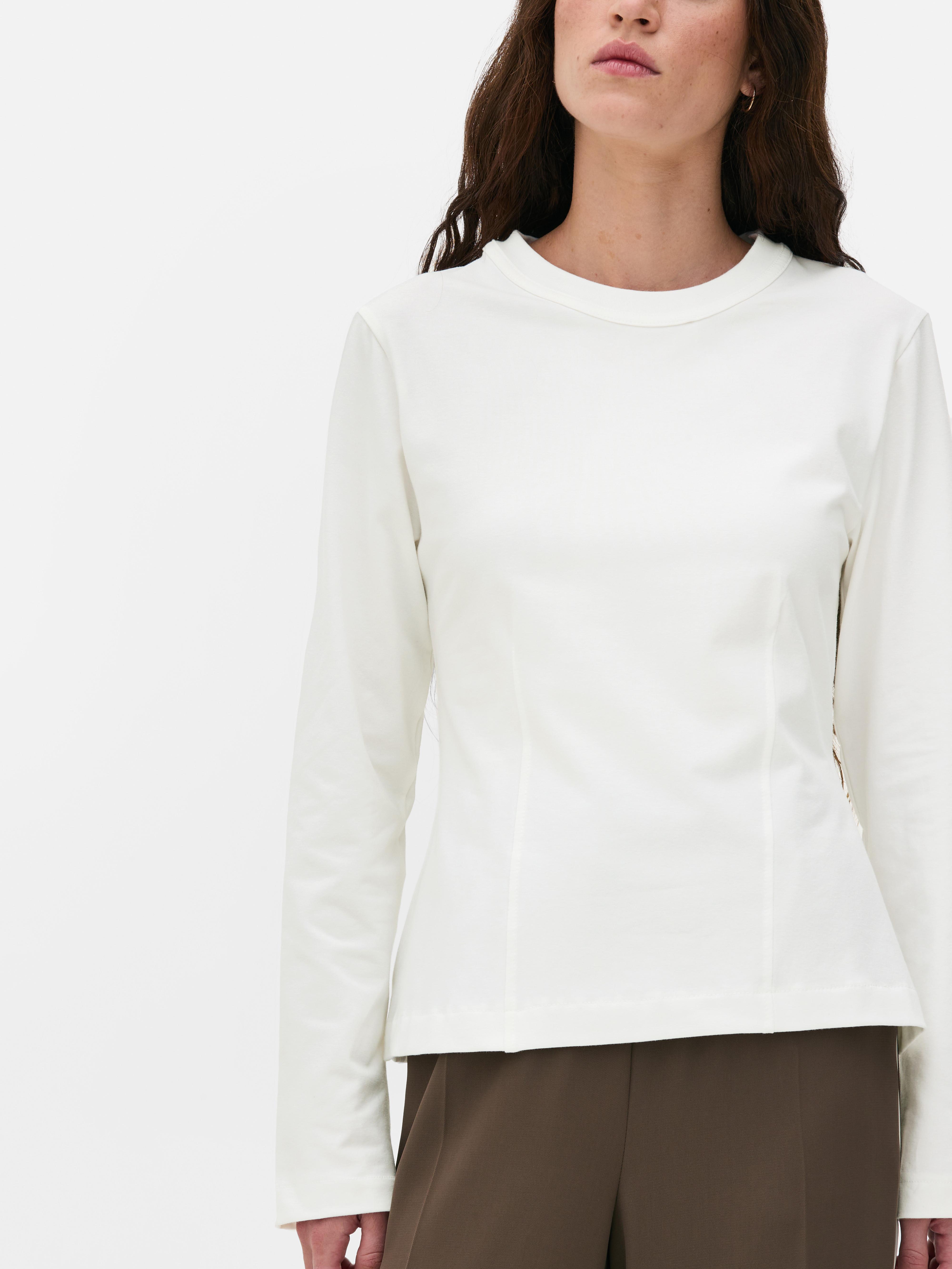 Cinched Long Sleeve Tee