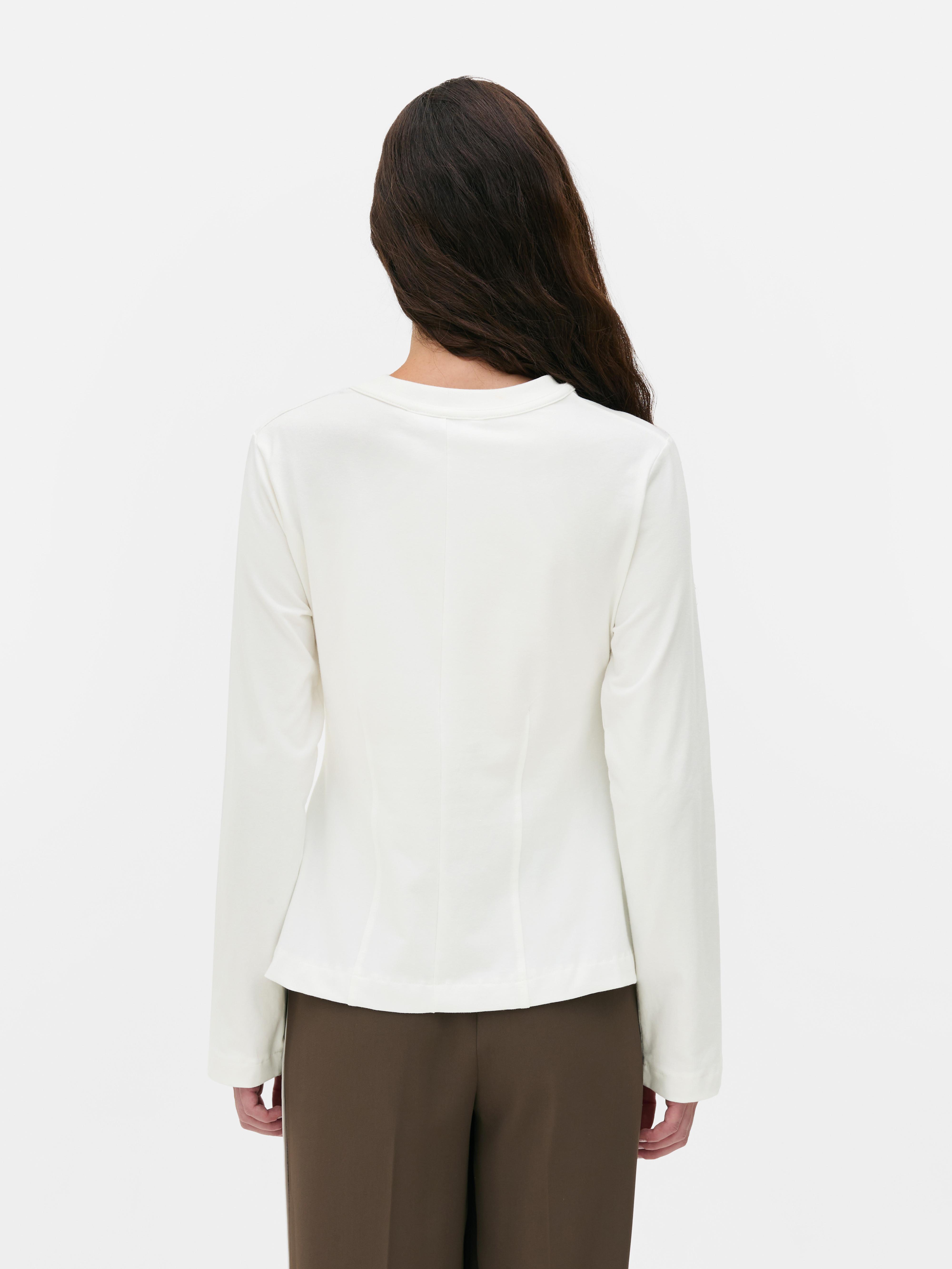Cinched Long Sleeve Tee