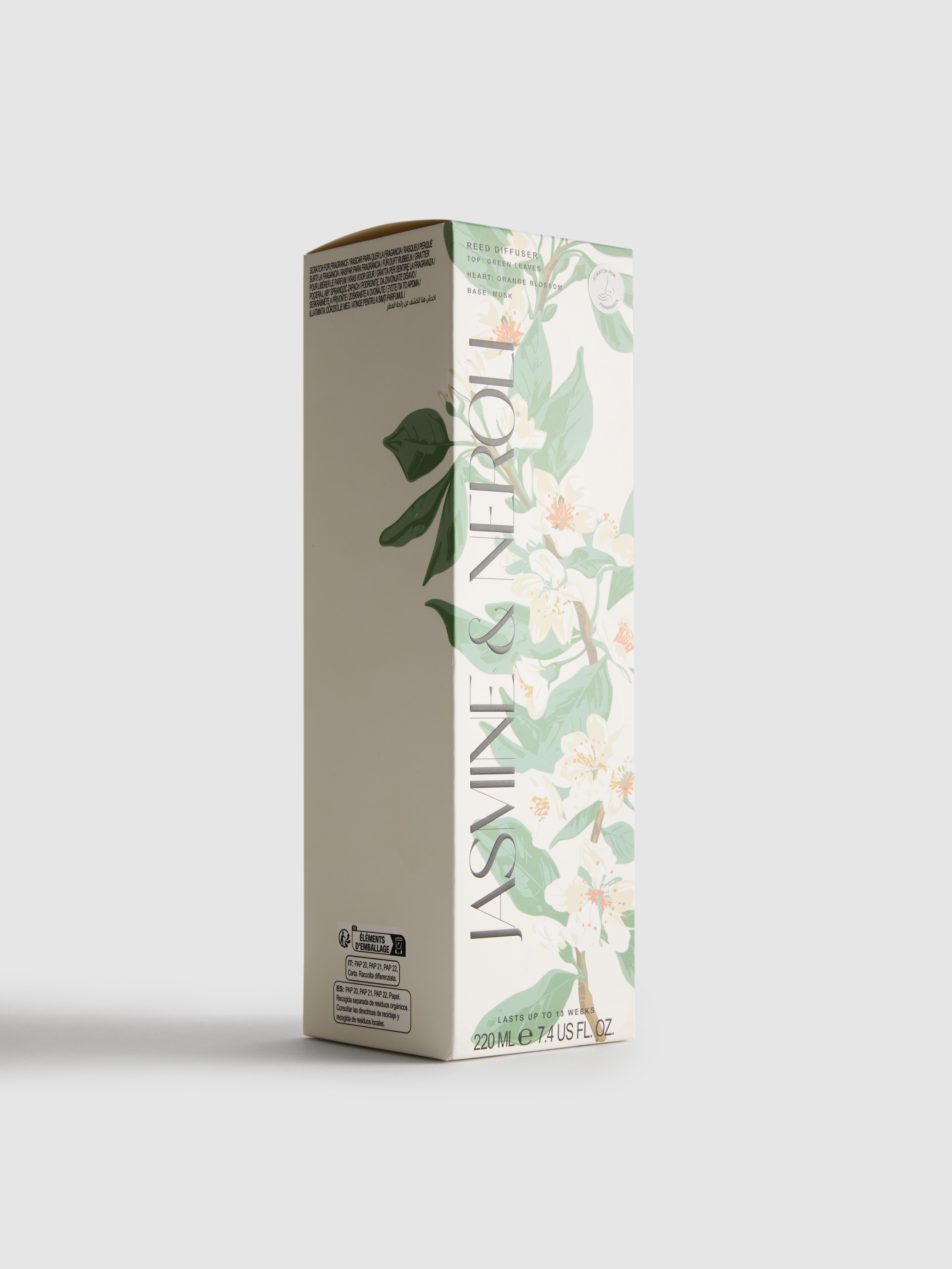 Green Floral-Scented Reed Diffuse