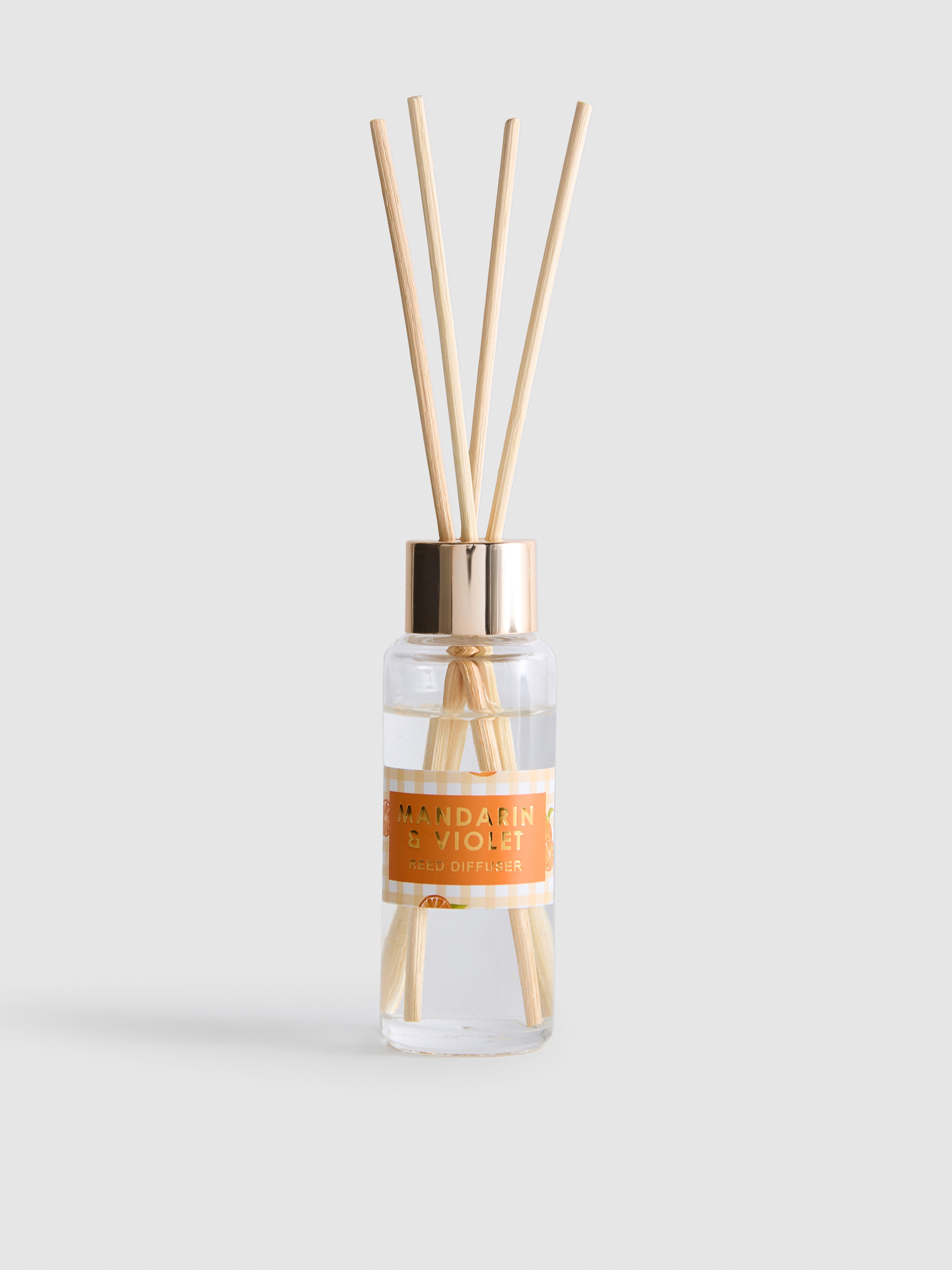 Difusor bambu perfumado mini Laranja-claro