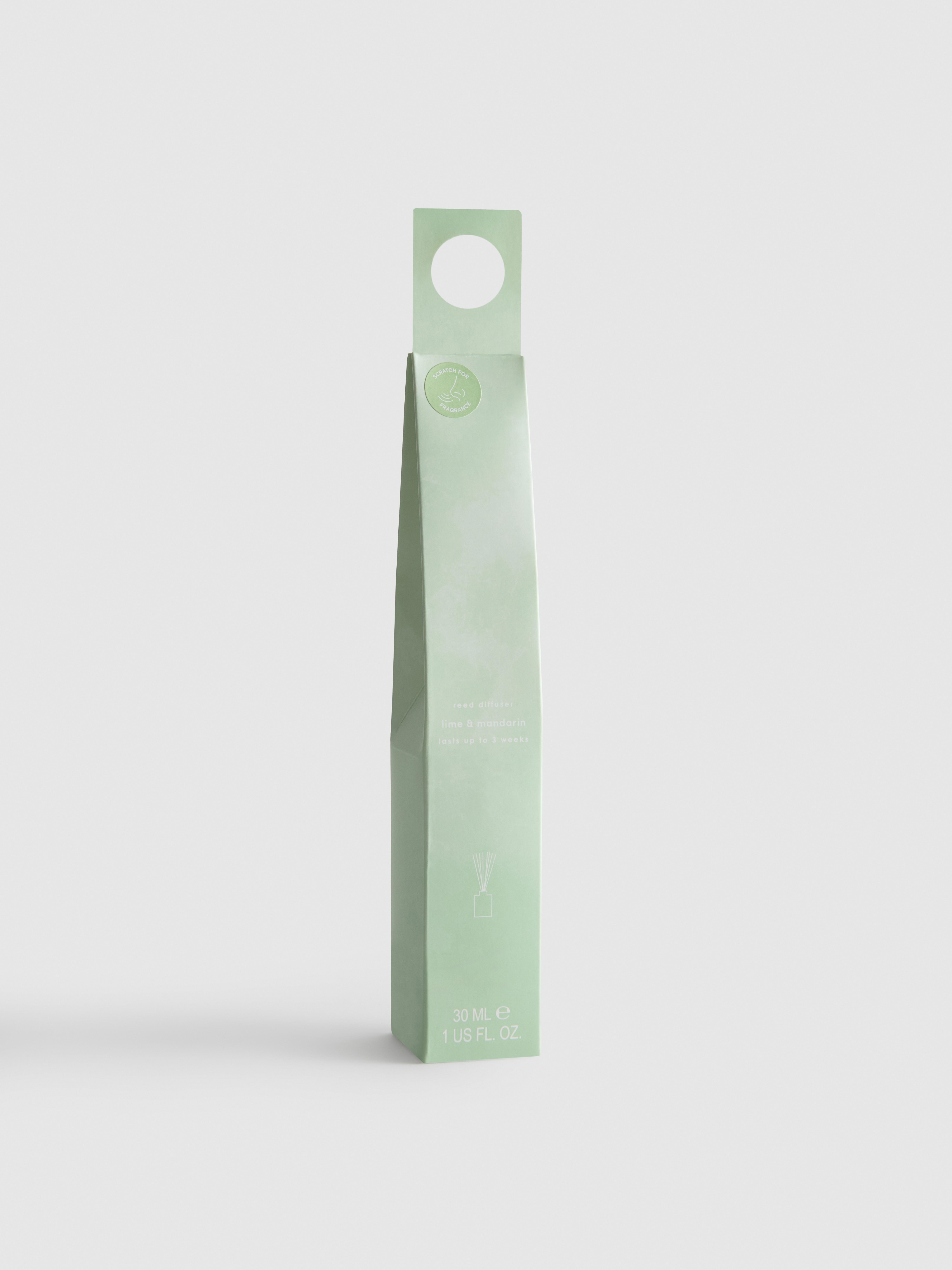 Light Green Mini Scented Reed Diffuse