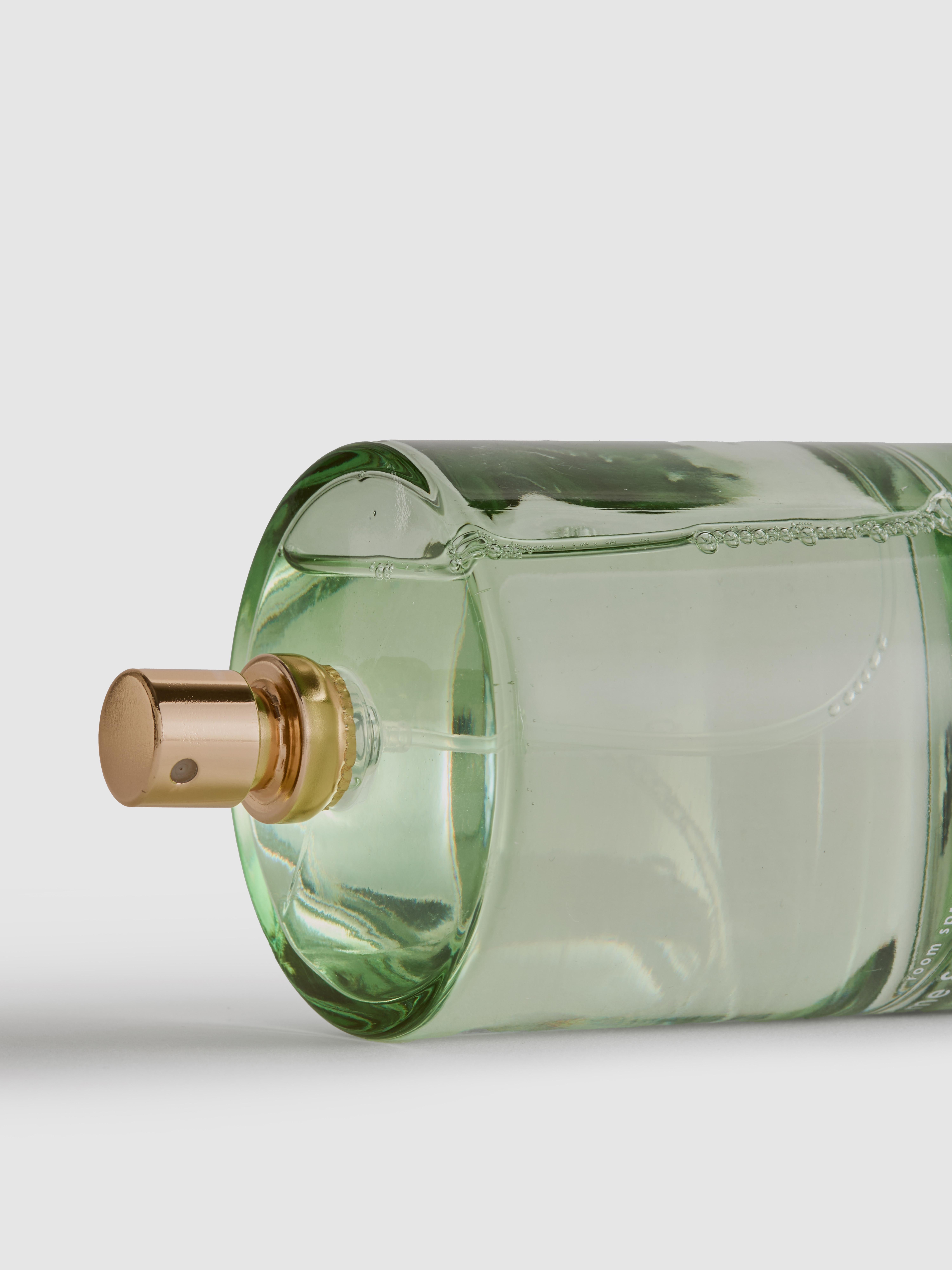Scented Room Spray In Coloured Glass Jar
