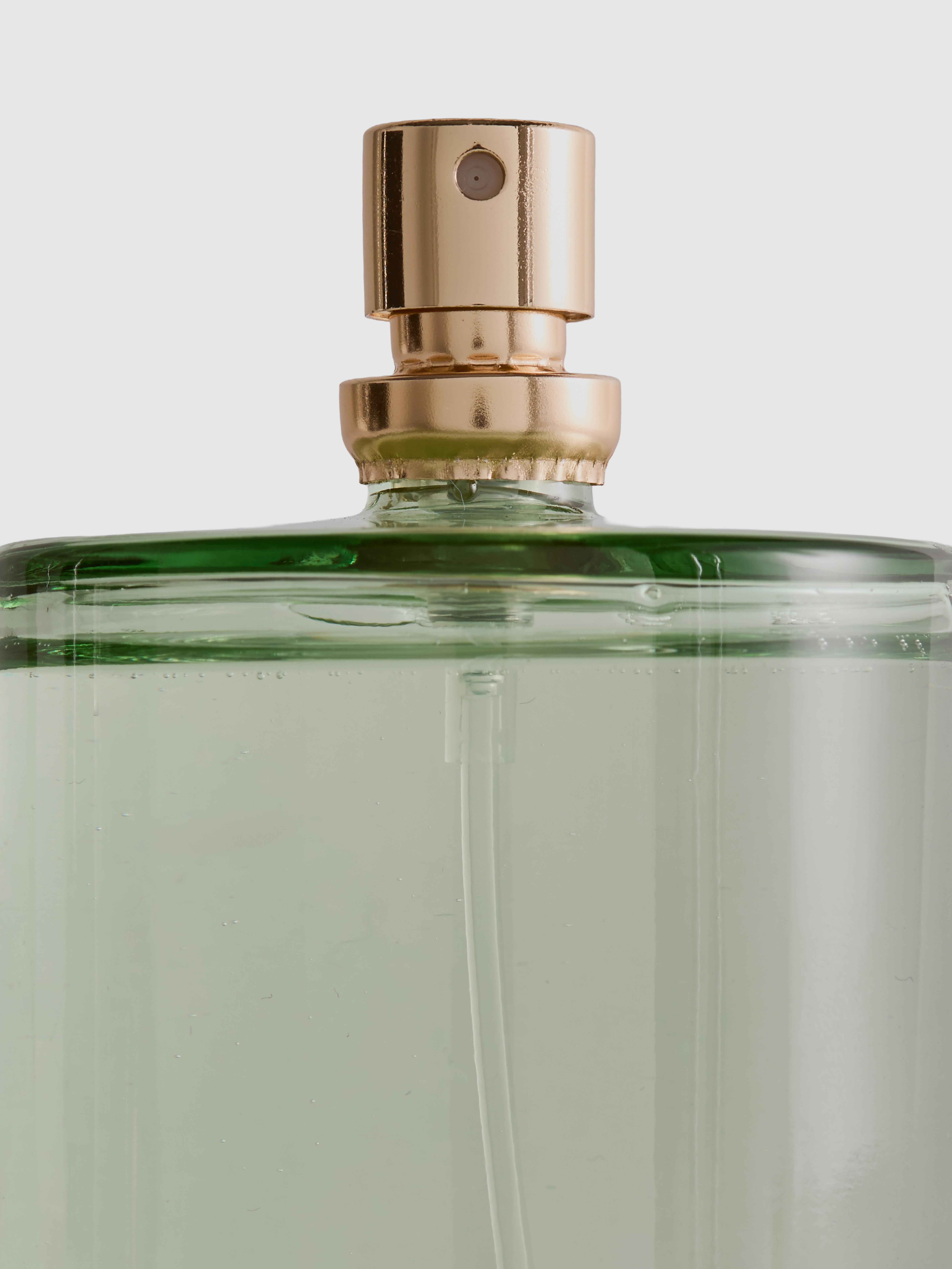 Scented Room Spray In Coloured Glass Jar