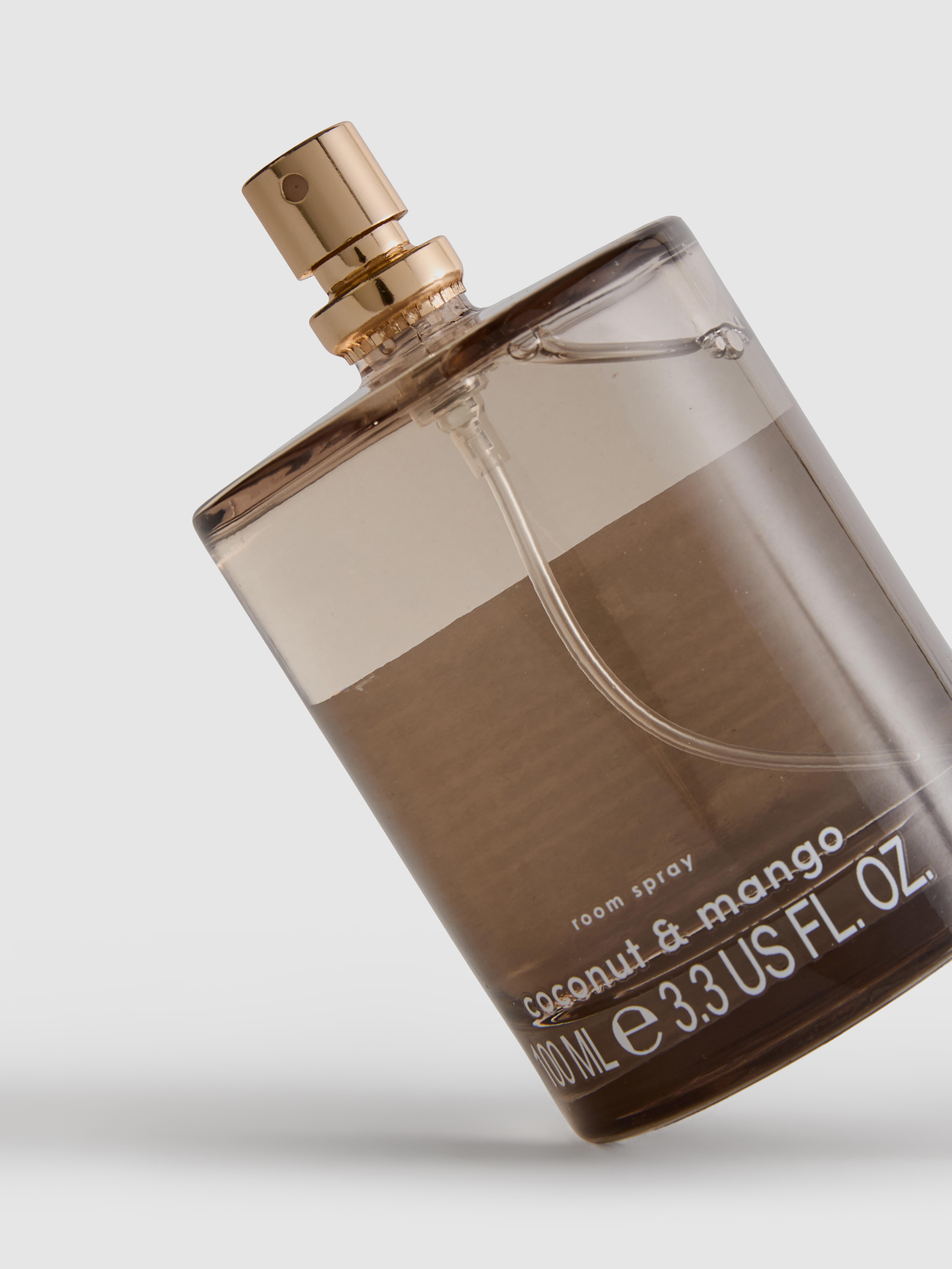 Scented Room Spray In Coloured Glass Jar