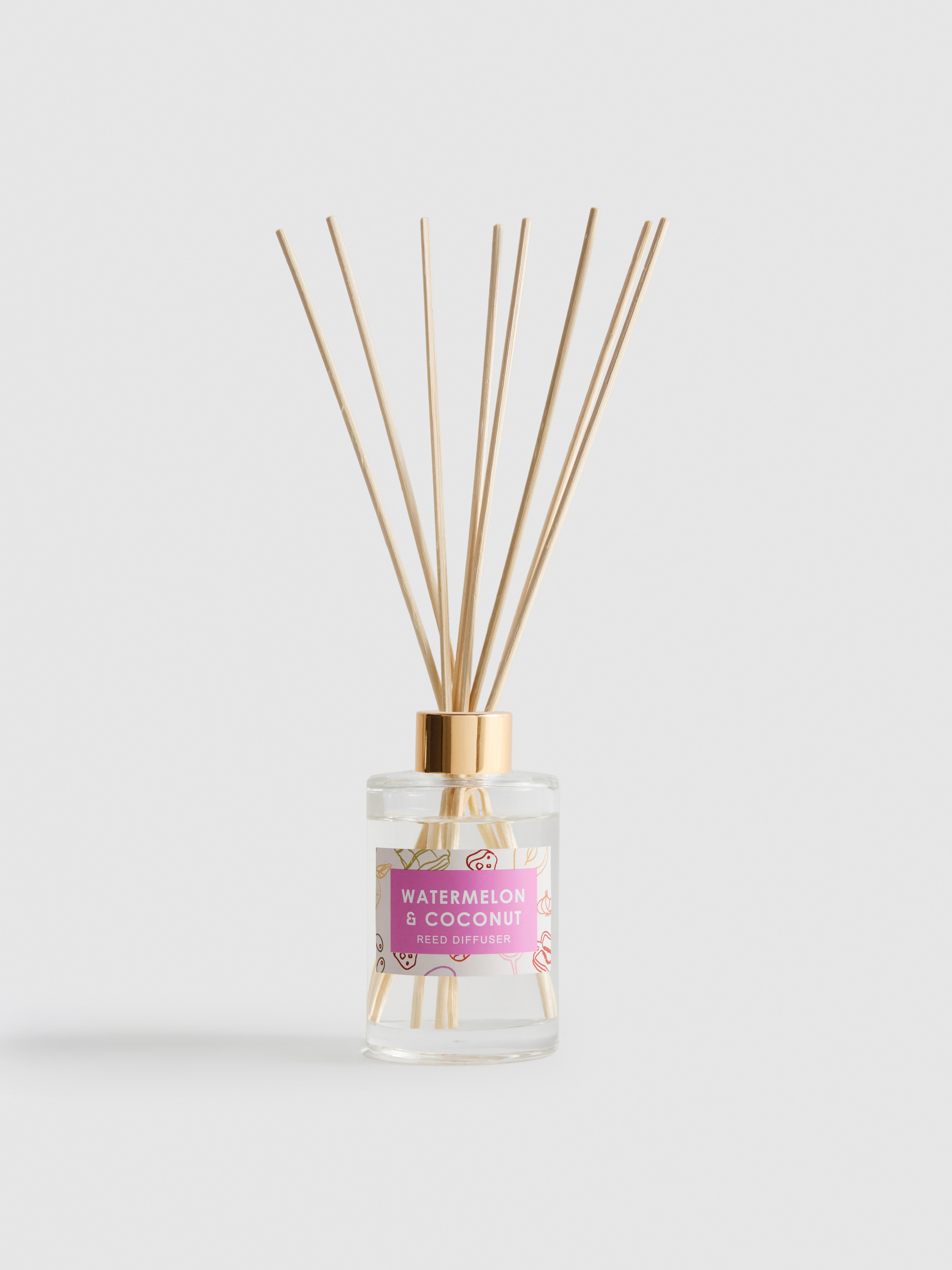 Small Scented Reed Diffuser Red