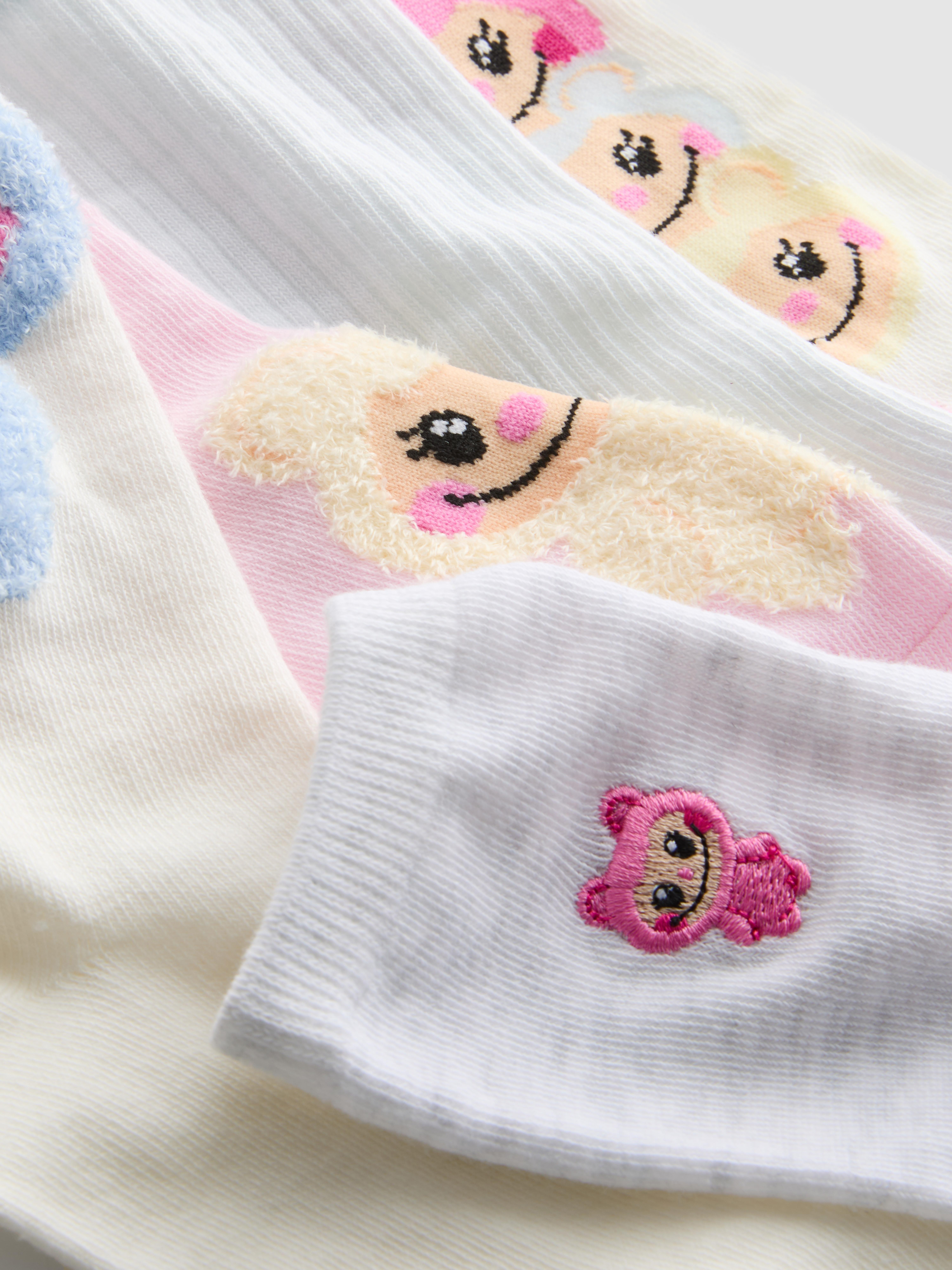 5pk The Monsters Cotton Rich Crew Socks