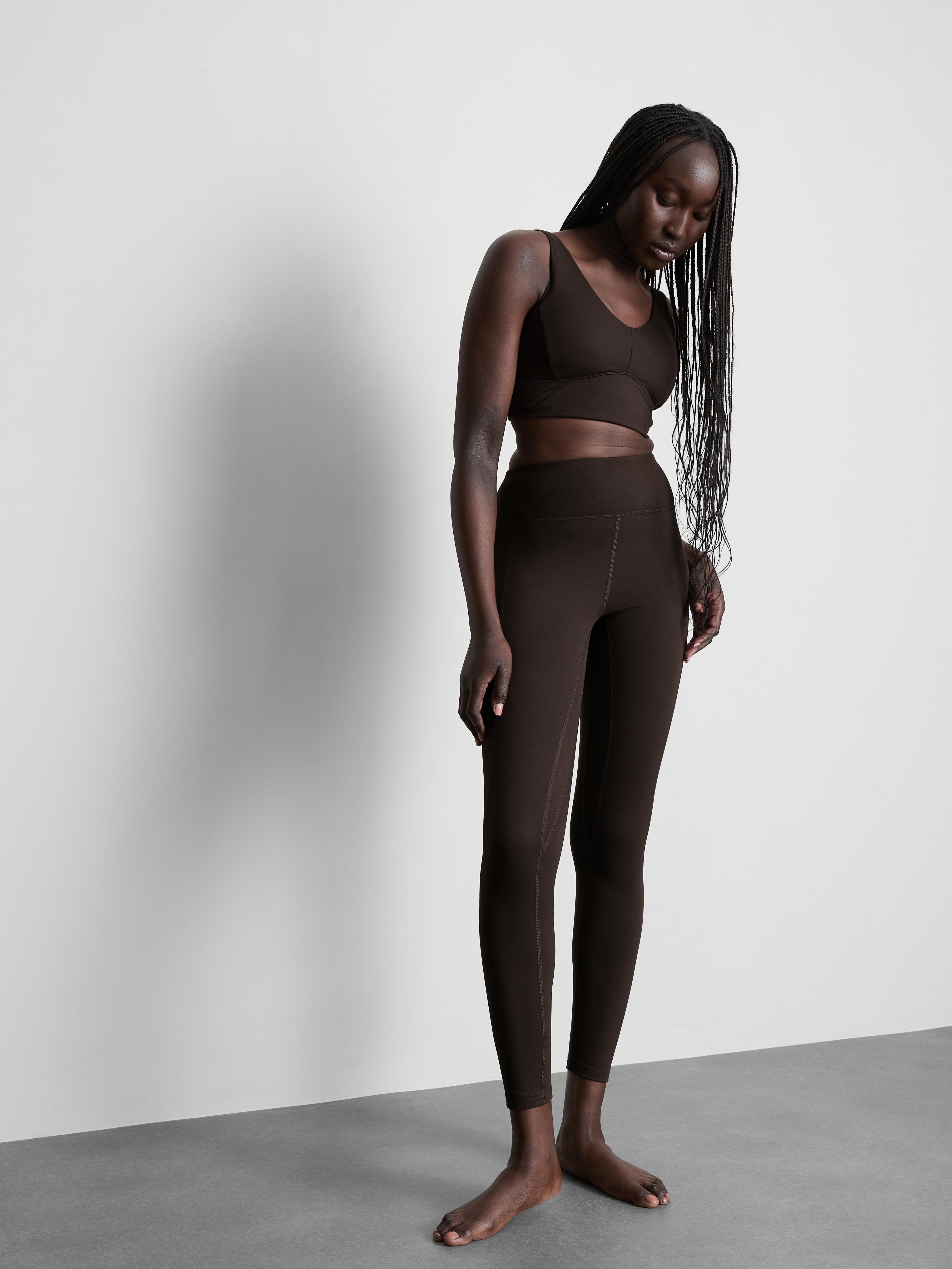 Women's Chocolate Rita Ora Active Cropped Tan