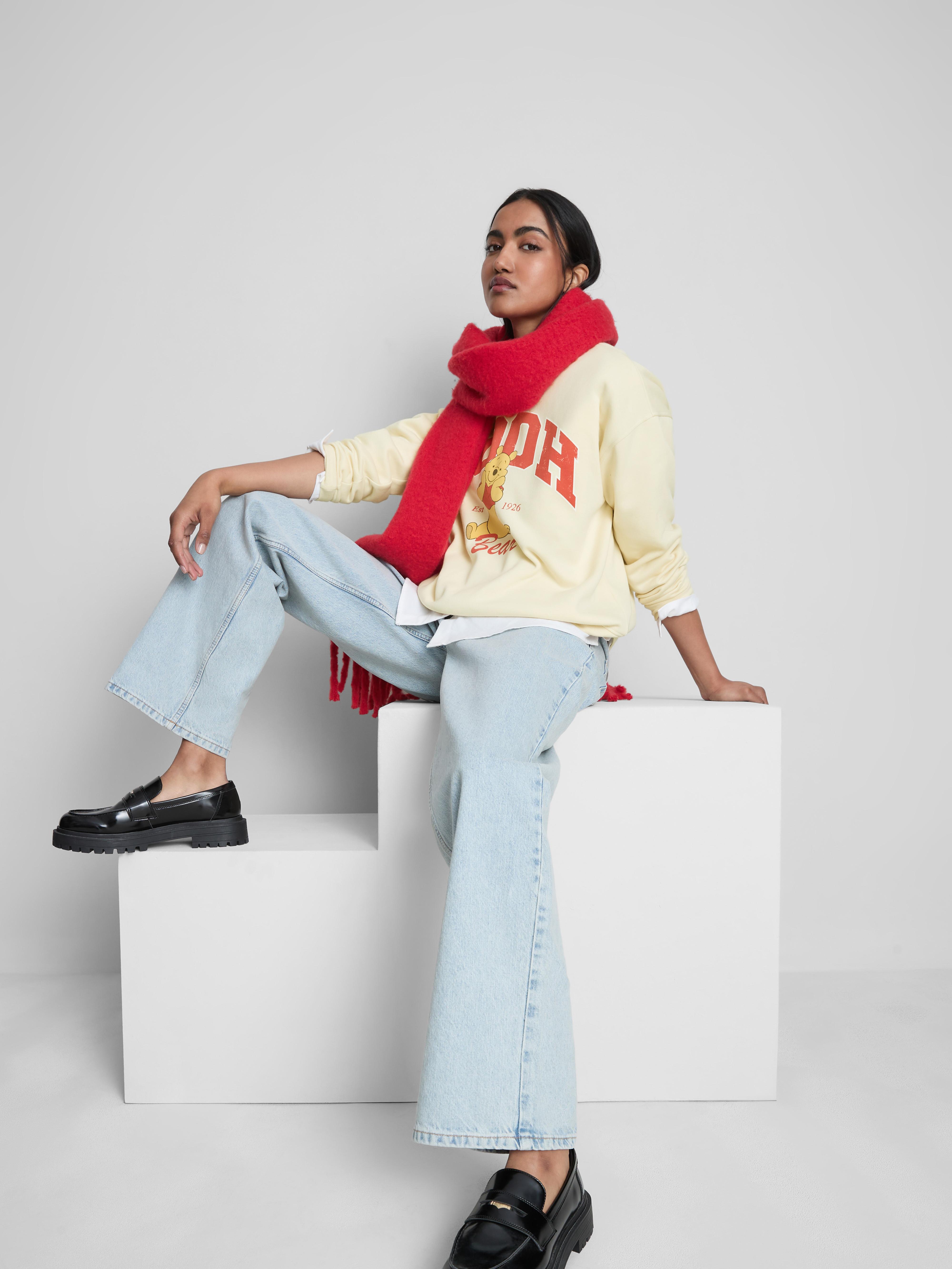 Sweatshirt met print Disney's Winnie de Poeh