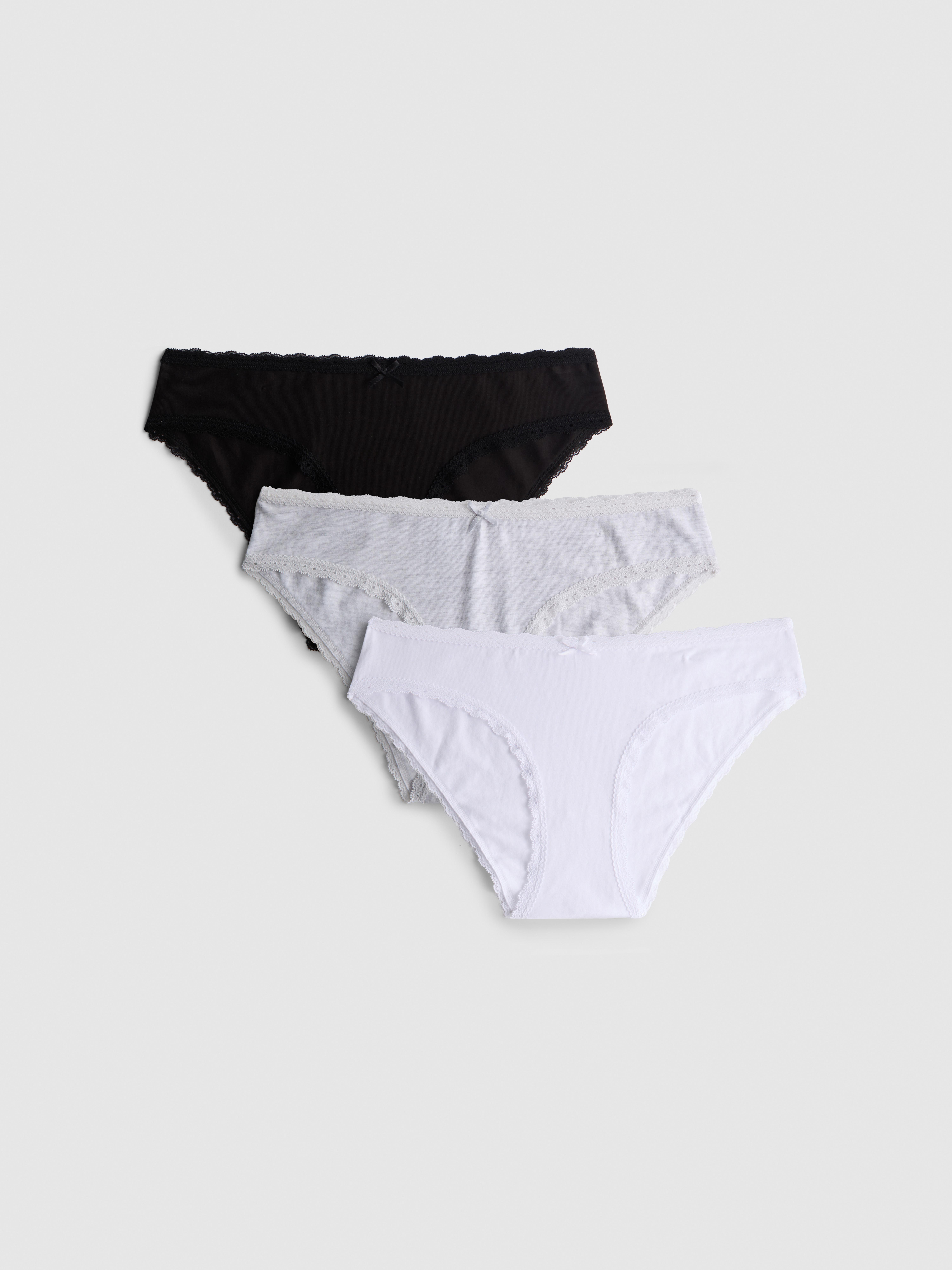 3pk Cotton Mini Briefs