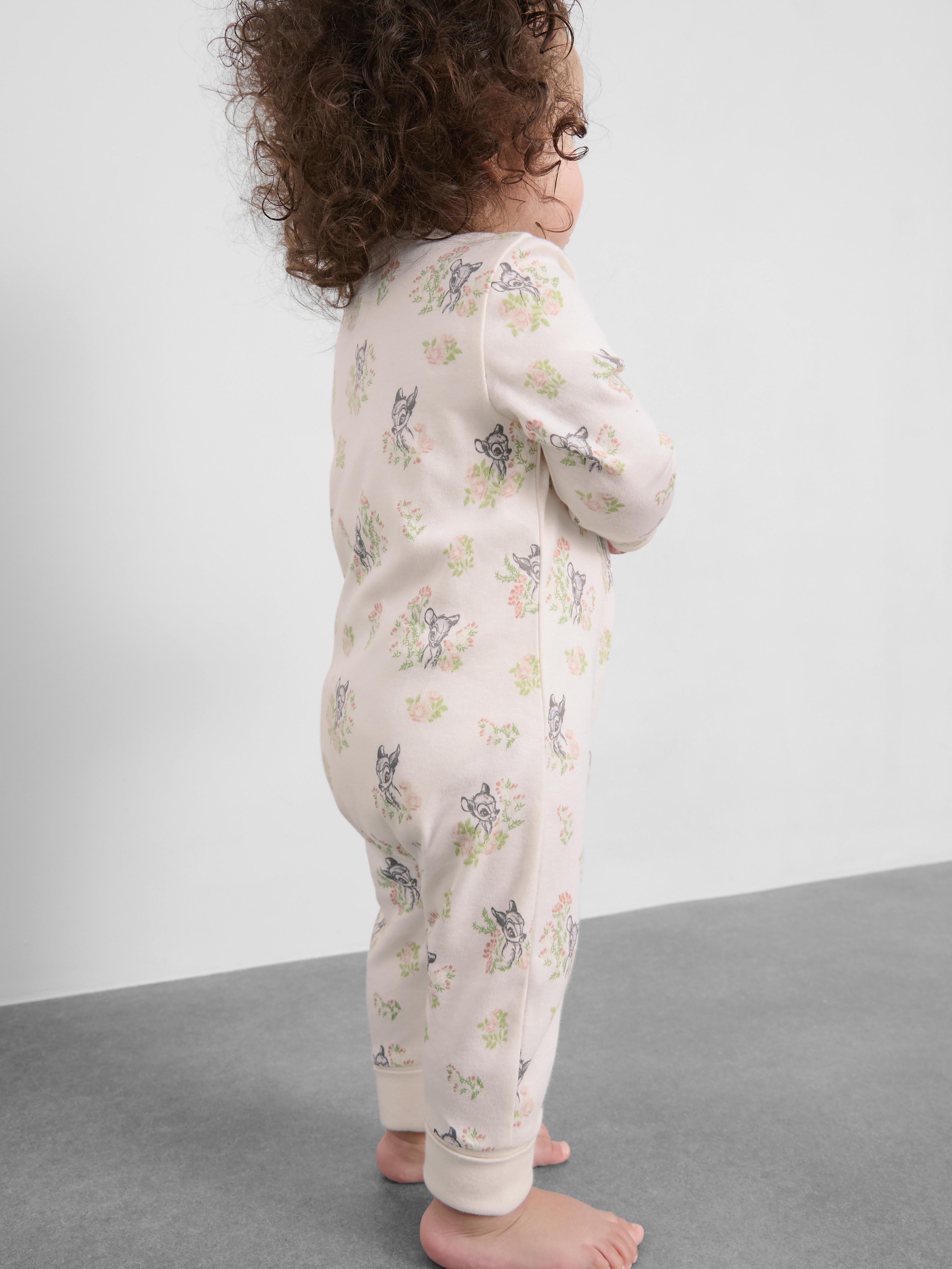 0-24 mesi | 2 pigiamini con cerniera Bambi Disney