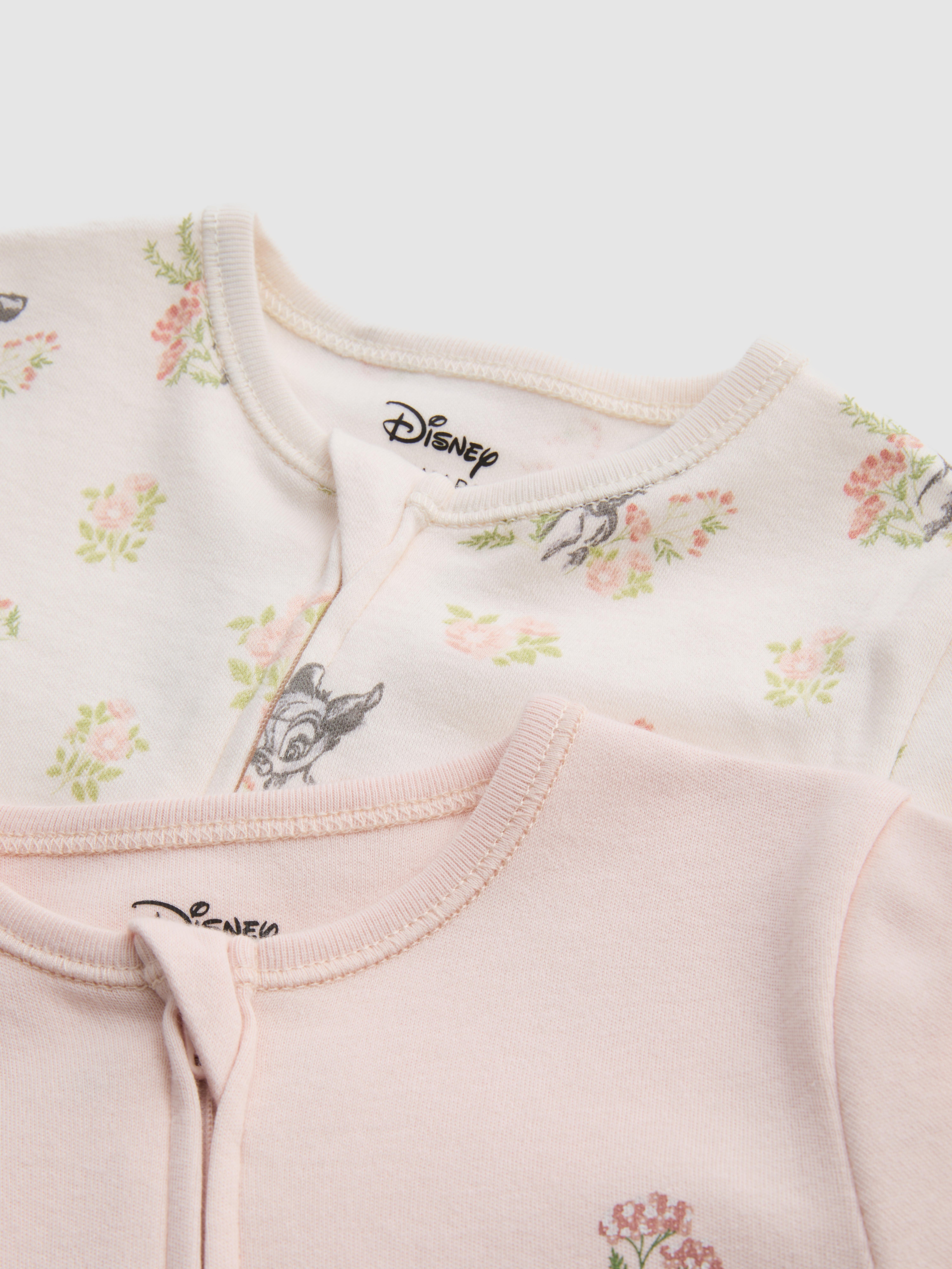 0-24 mesi | 2 pigiamini con cerniera Bambi Disney