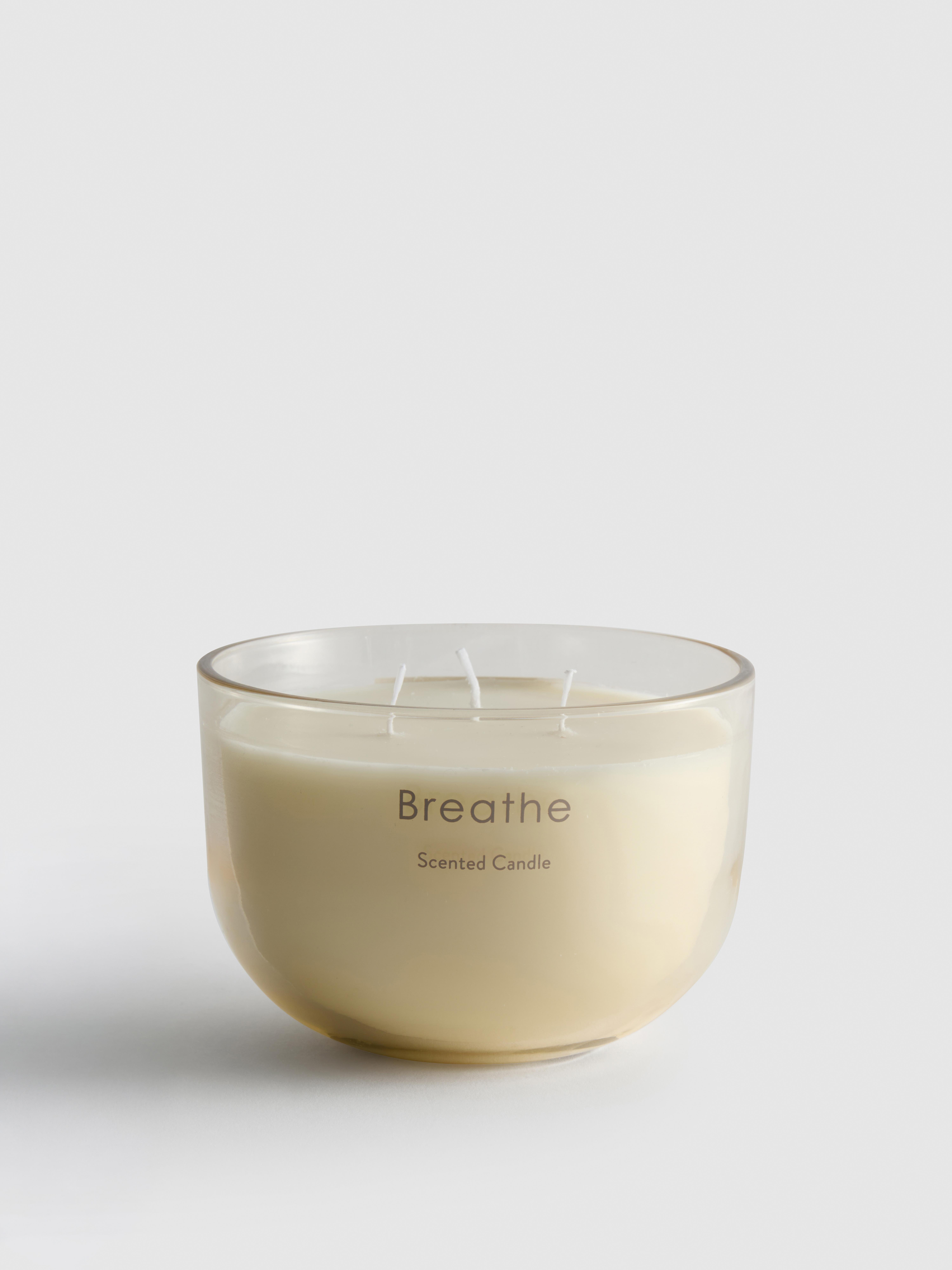 Vela aromática de tres mechas