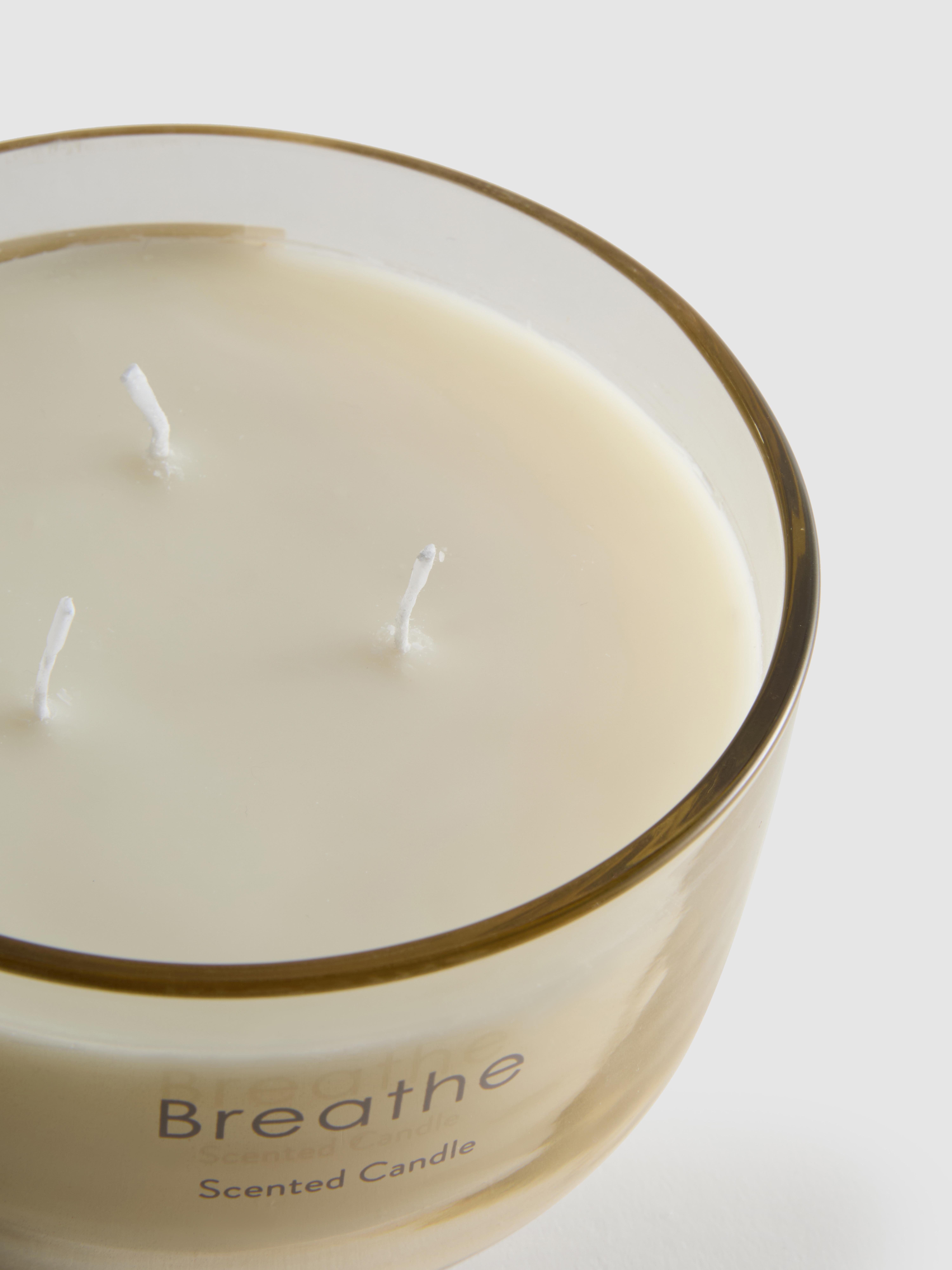 Geurkaars met drie lonten