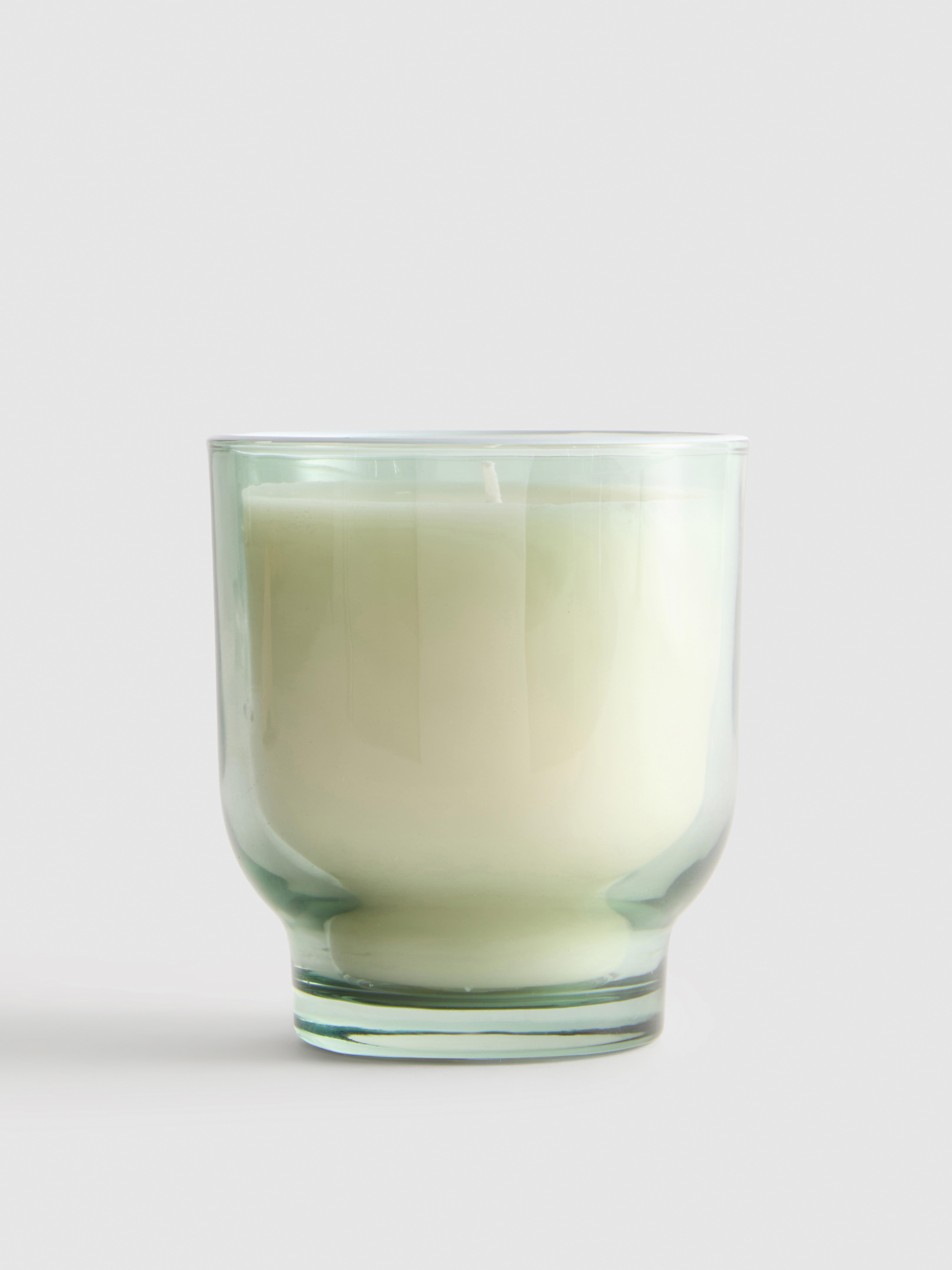 Vela perfumada frasco pé