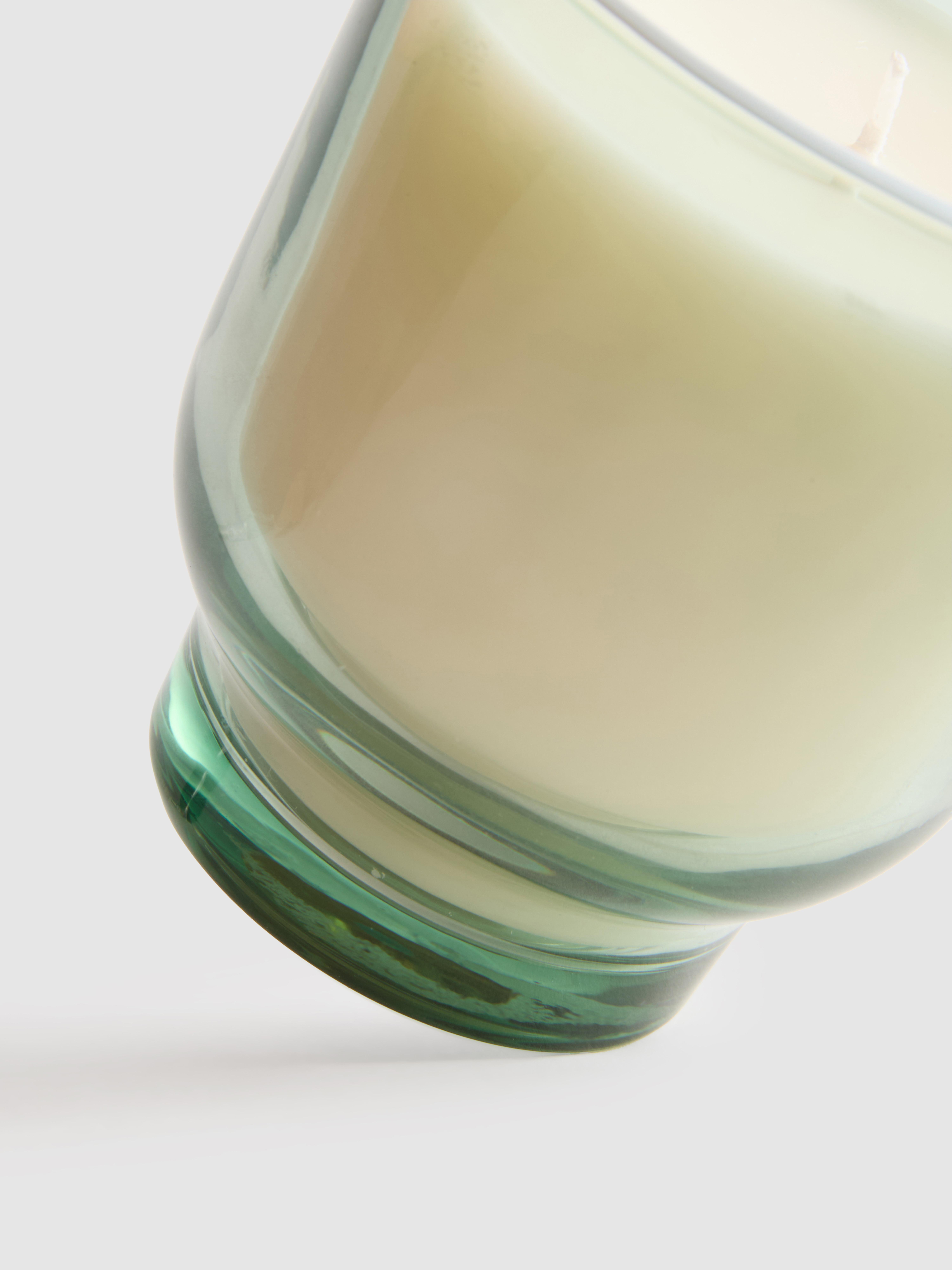 Scented Candle In Pedestal Jar