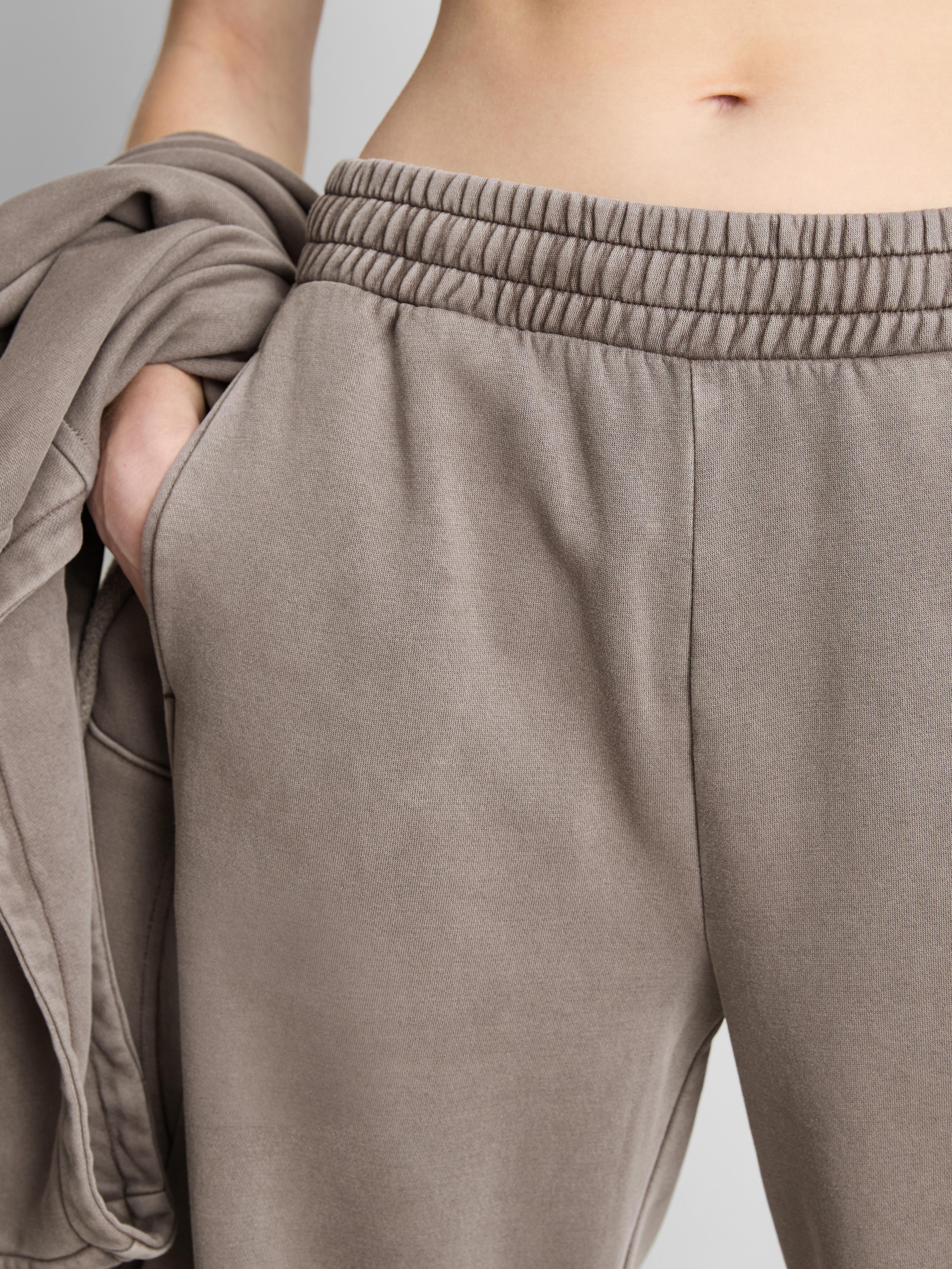 Acid Wash Wide Leg Joggers