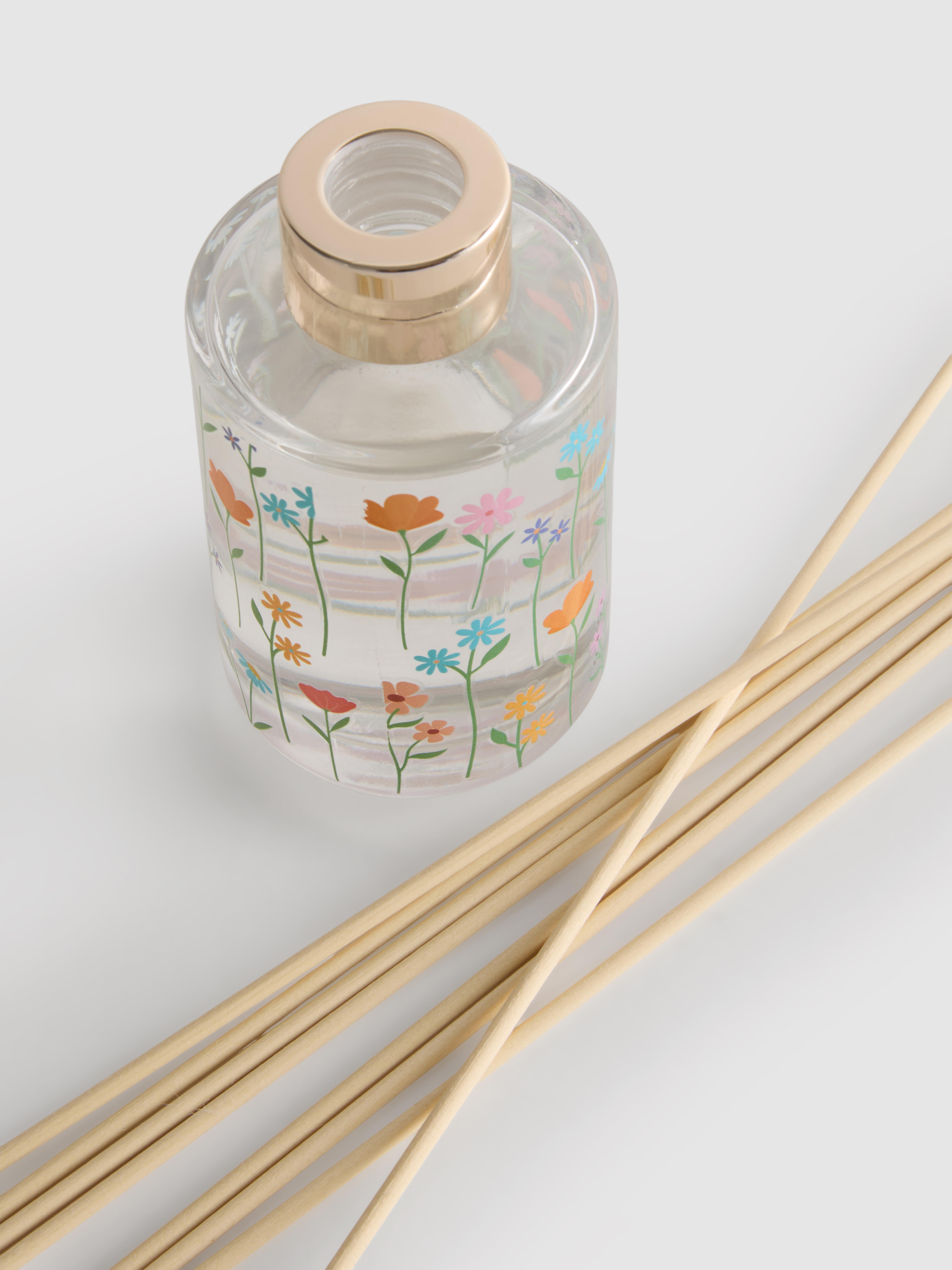 Multi Scented Reed Diffuser In Painted Floral Jar | Primark