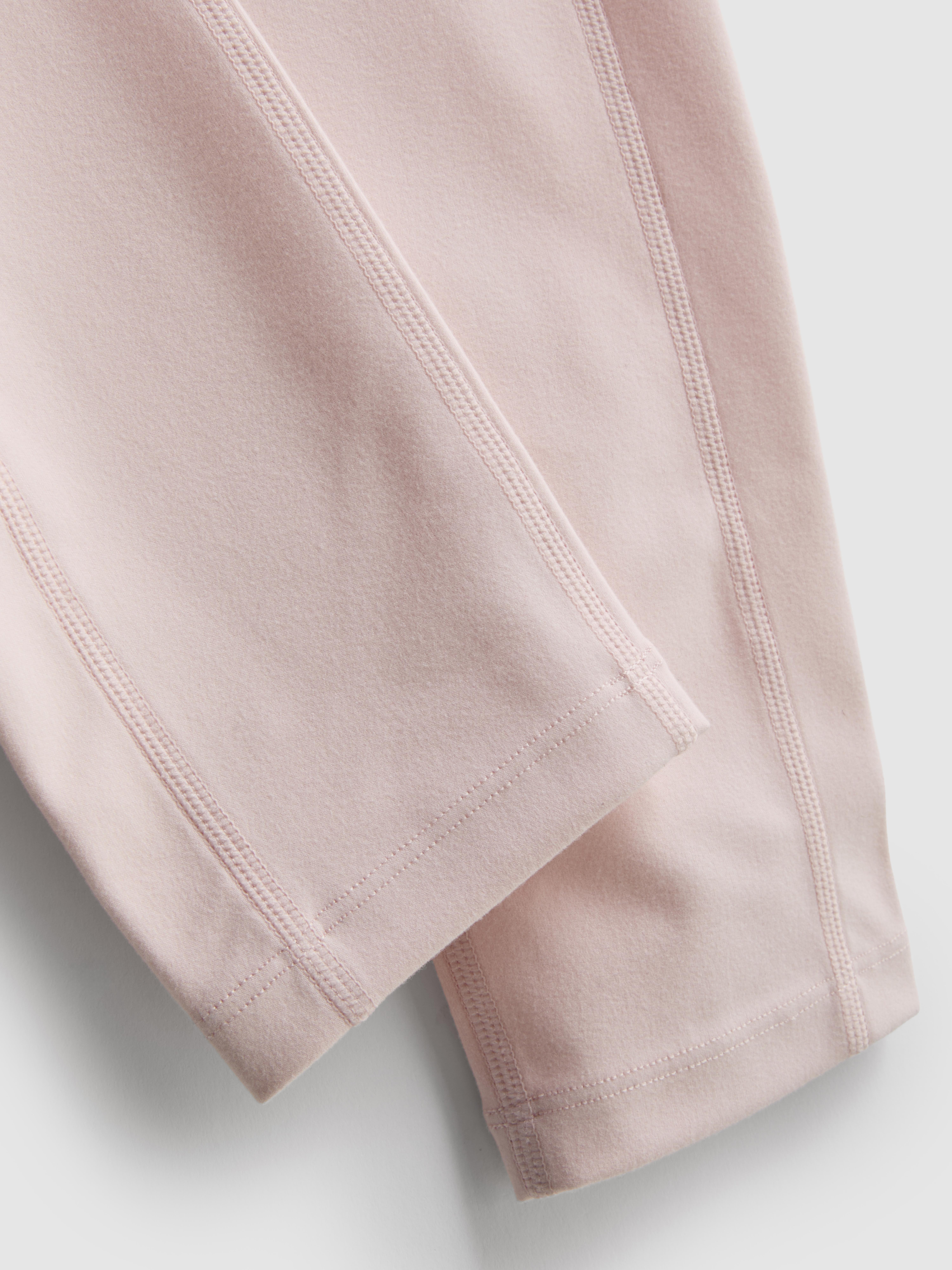 Women's Pink High-Waisted Ruched Active Leggings