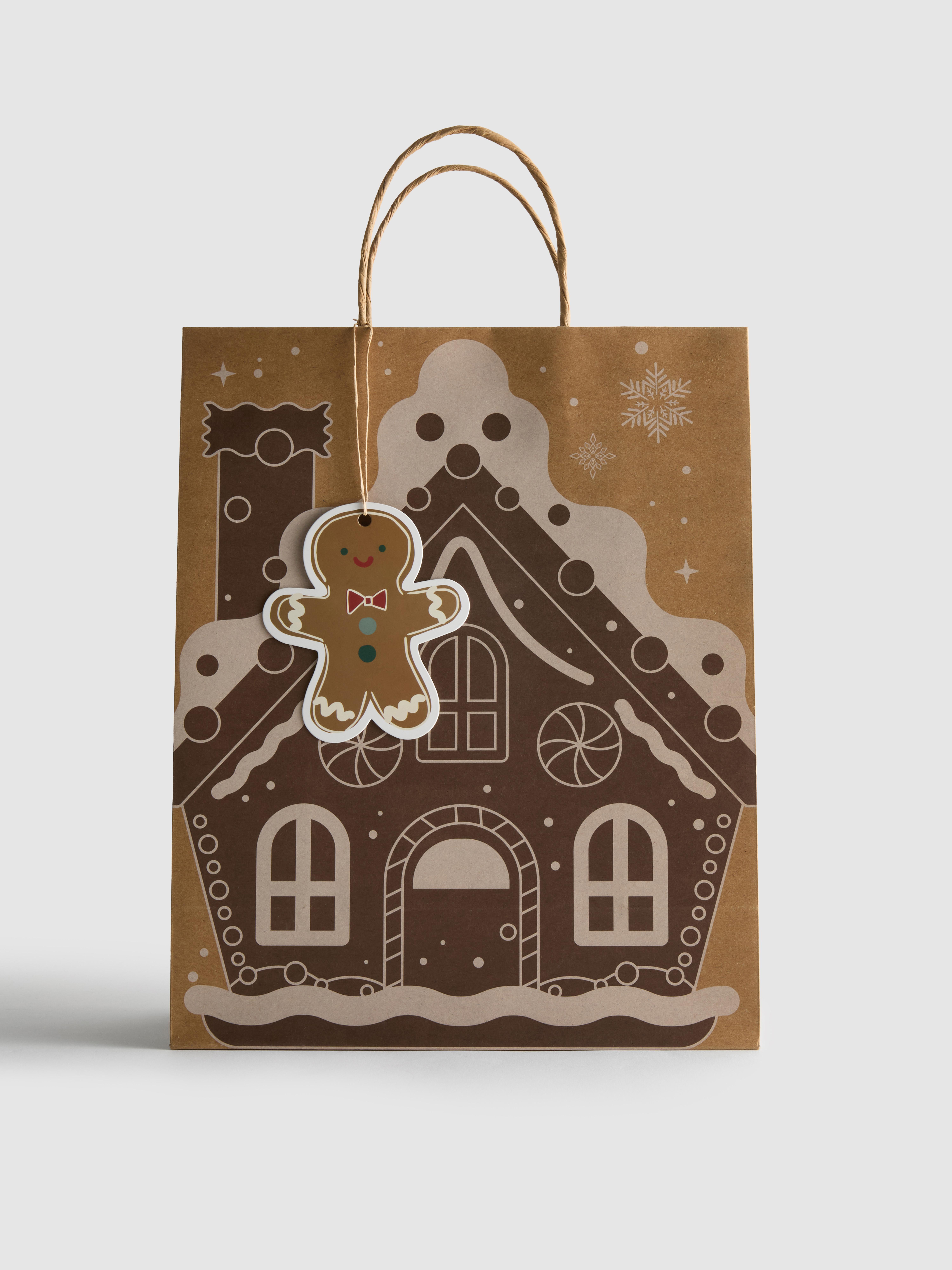 Gingerbread House Gift Bag