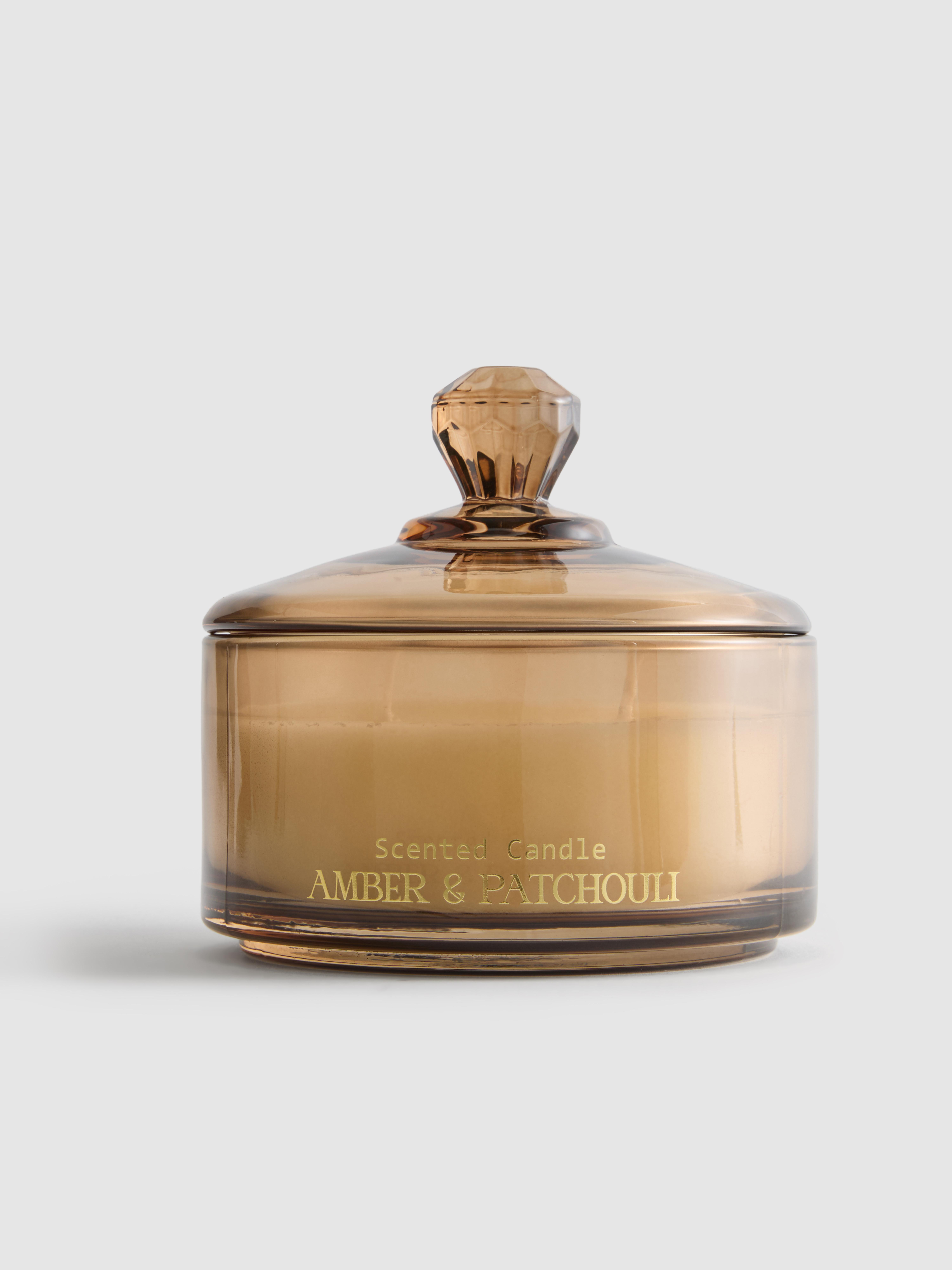 Scented Two-Wick Candle In Glass Jar