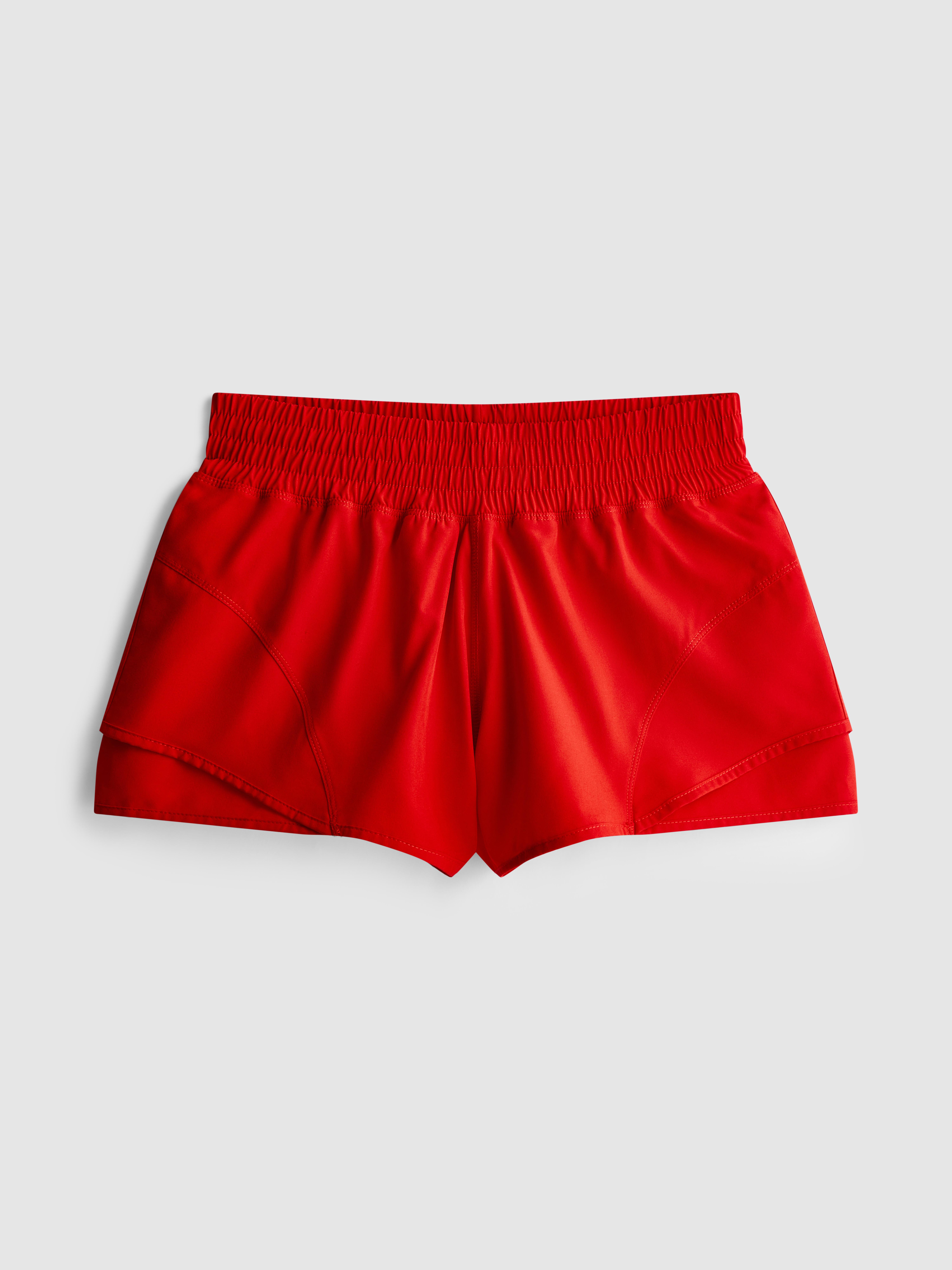 Rita Ora Woven Running Shorts