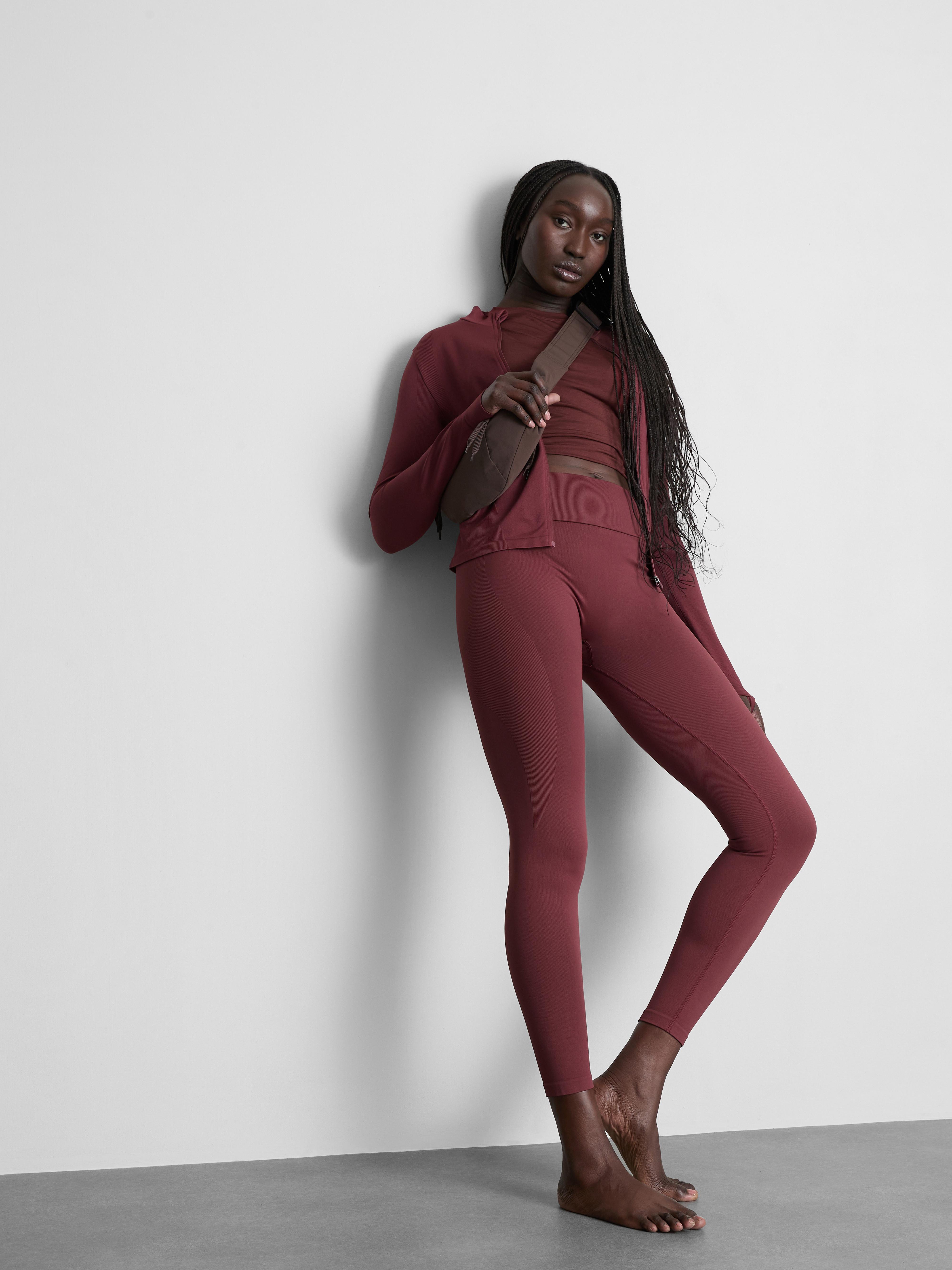 Women's Burgundy Rita Ora Active Shaping Jacket