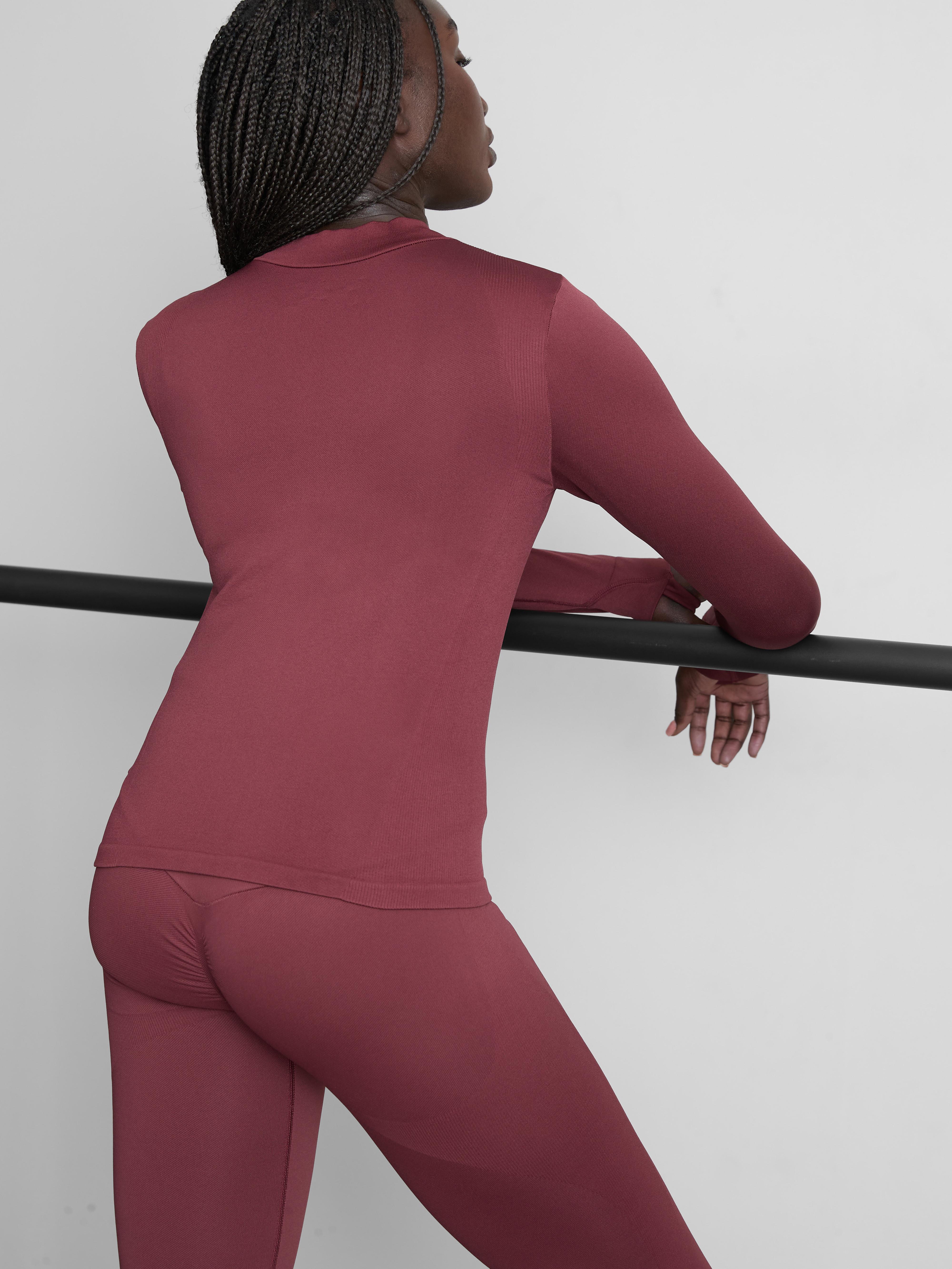 Women's Burgundy Rita Ora Active Shaping Jacket